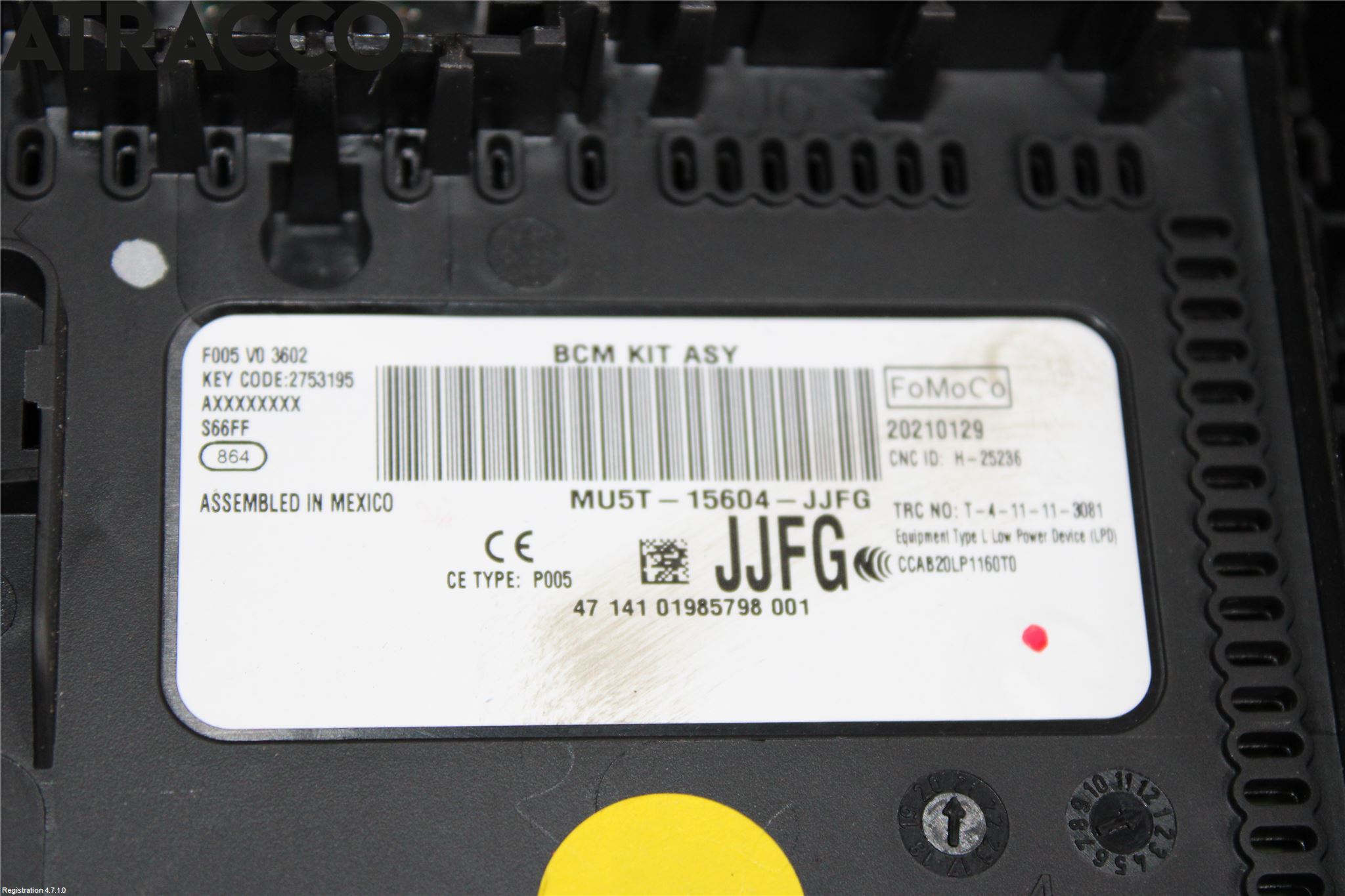 Ford MUSTANG Mach-E 21- Sikringsboks - Elsentral