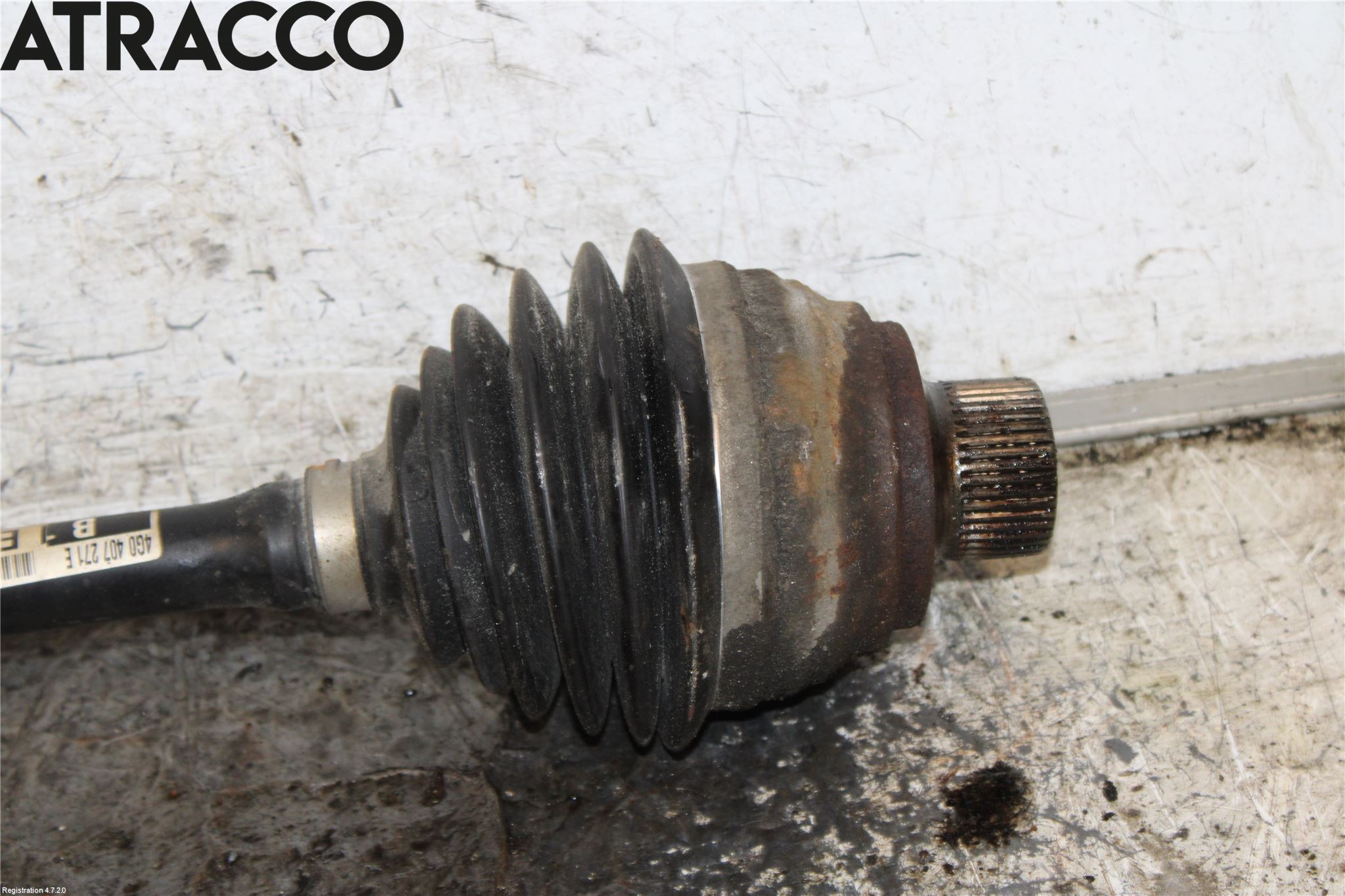 Audi A6/S6 4G 11-18 Drivaksel Foran Kompl Venstre