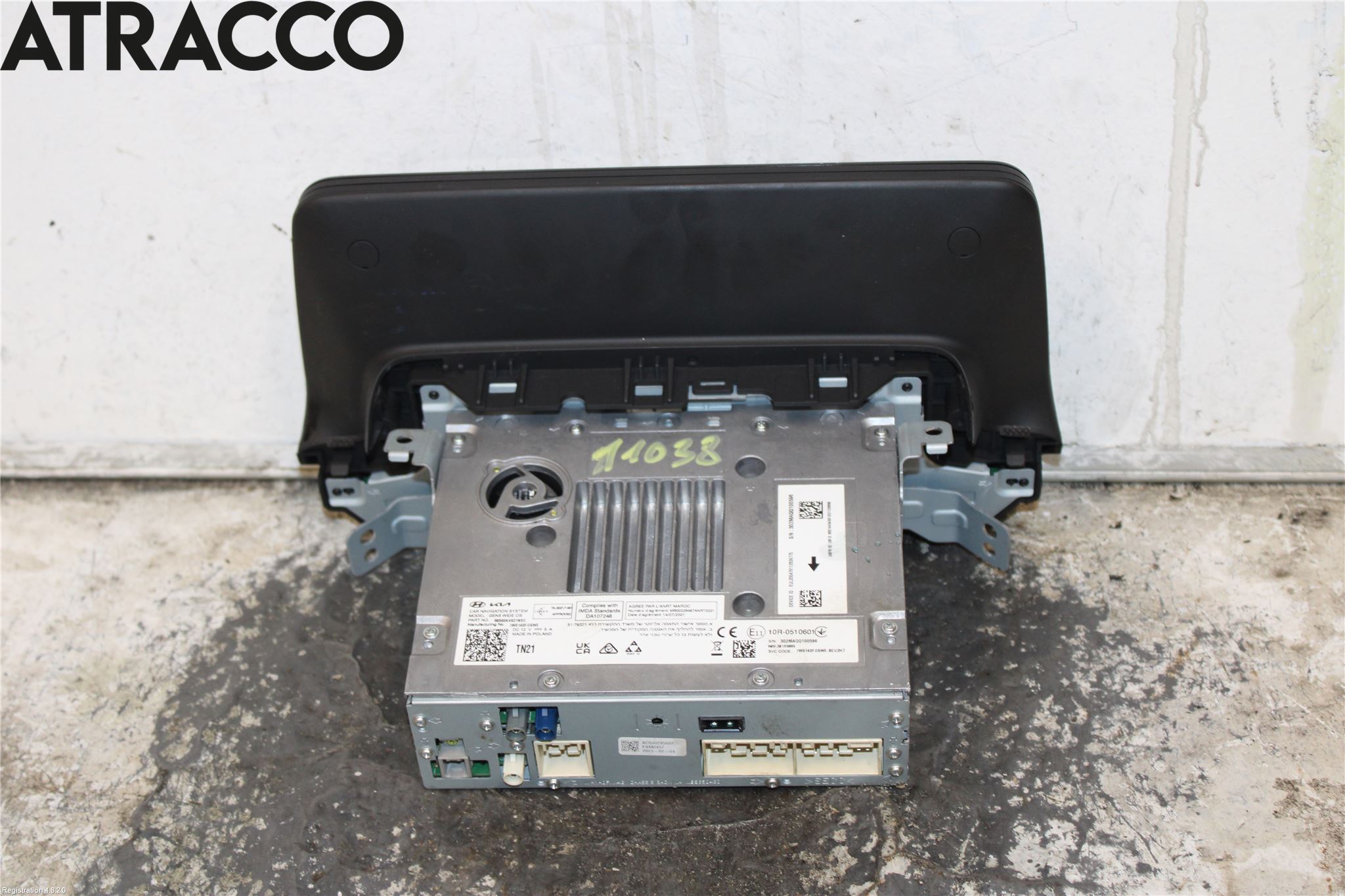 Hyundai KONA/ELECTRIC OS 18-23 Multifunktionsdisplay