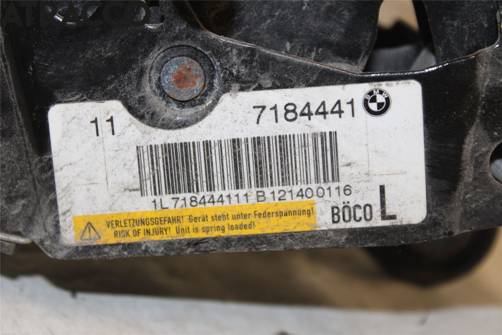 BMW 5 F10/F11/F18 09-17 Panserlås