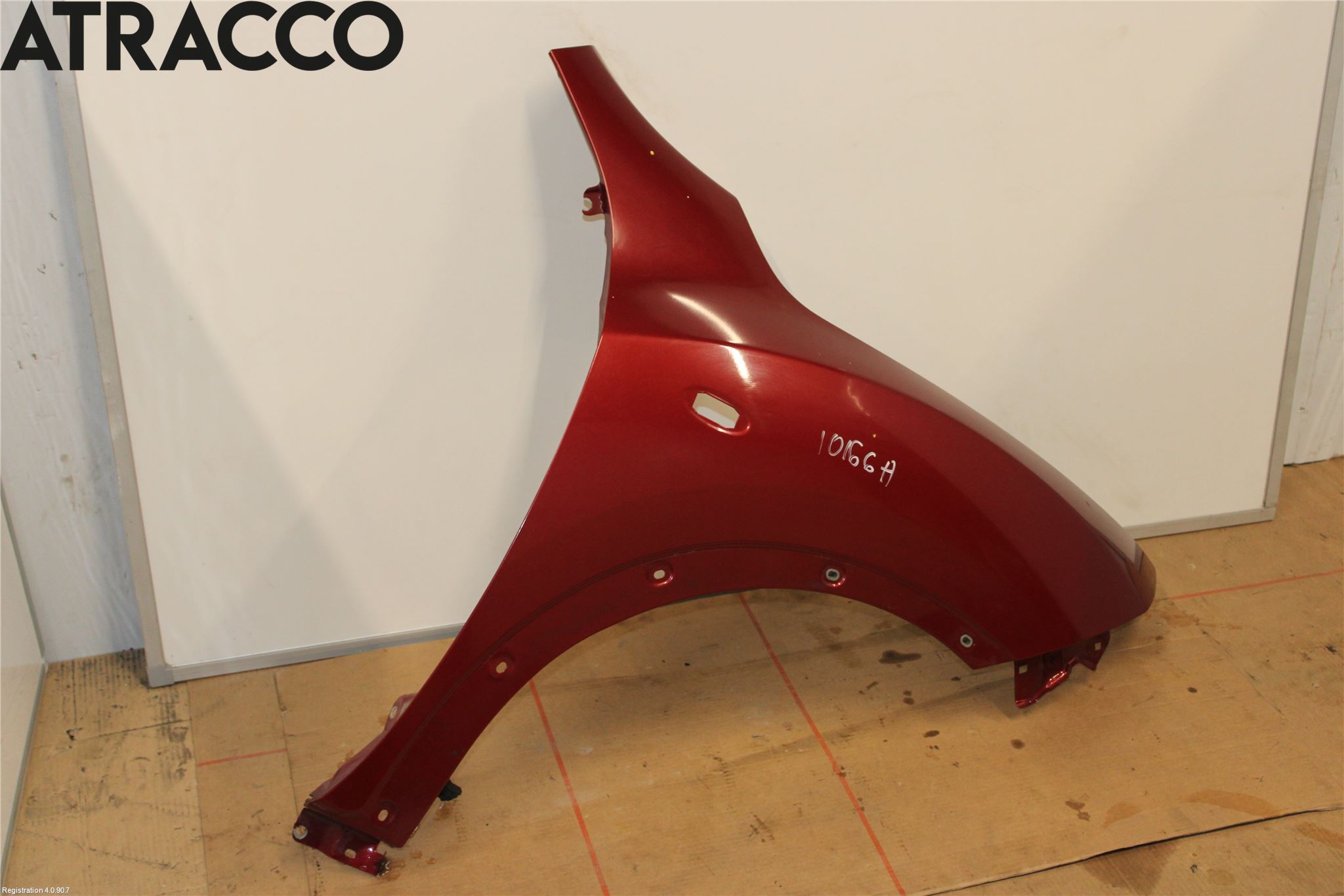 Nissan JUKE 10-14 Skjerm Foran Høyre