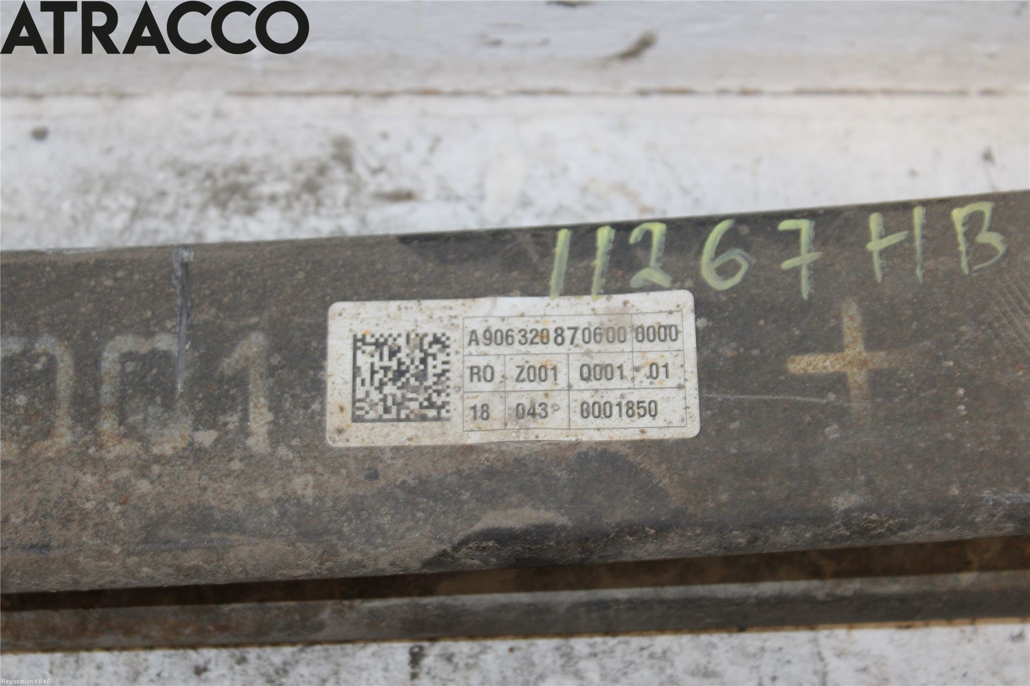 Mercedes-Benz MB SPRINTER (W906) 06-18 Fjær Bak Blad