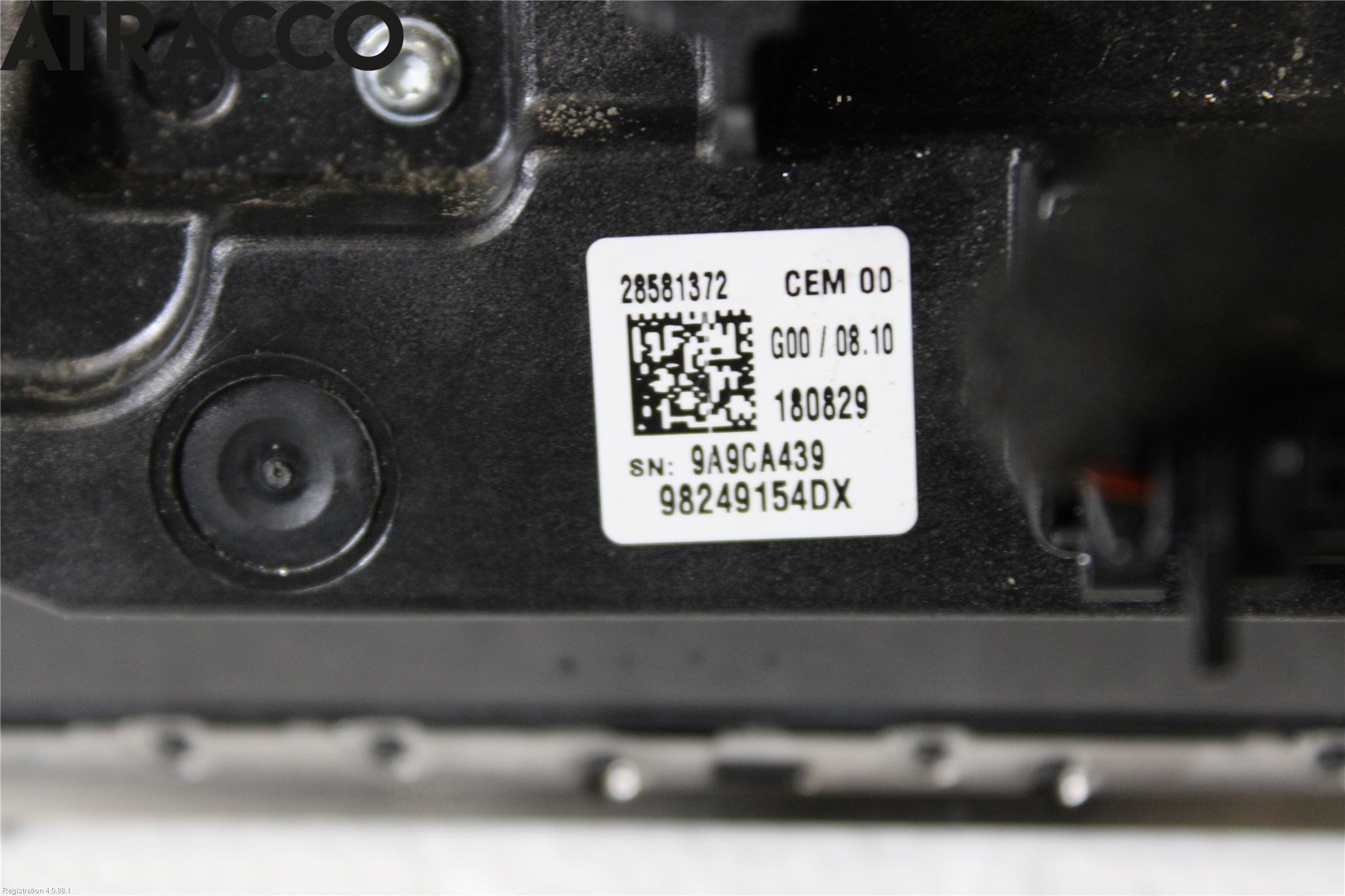 Peugeot 3008 17-24 Varme Ac Betjening-Display