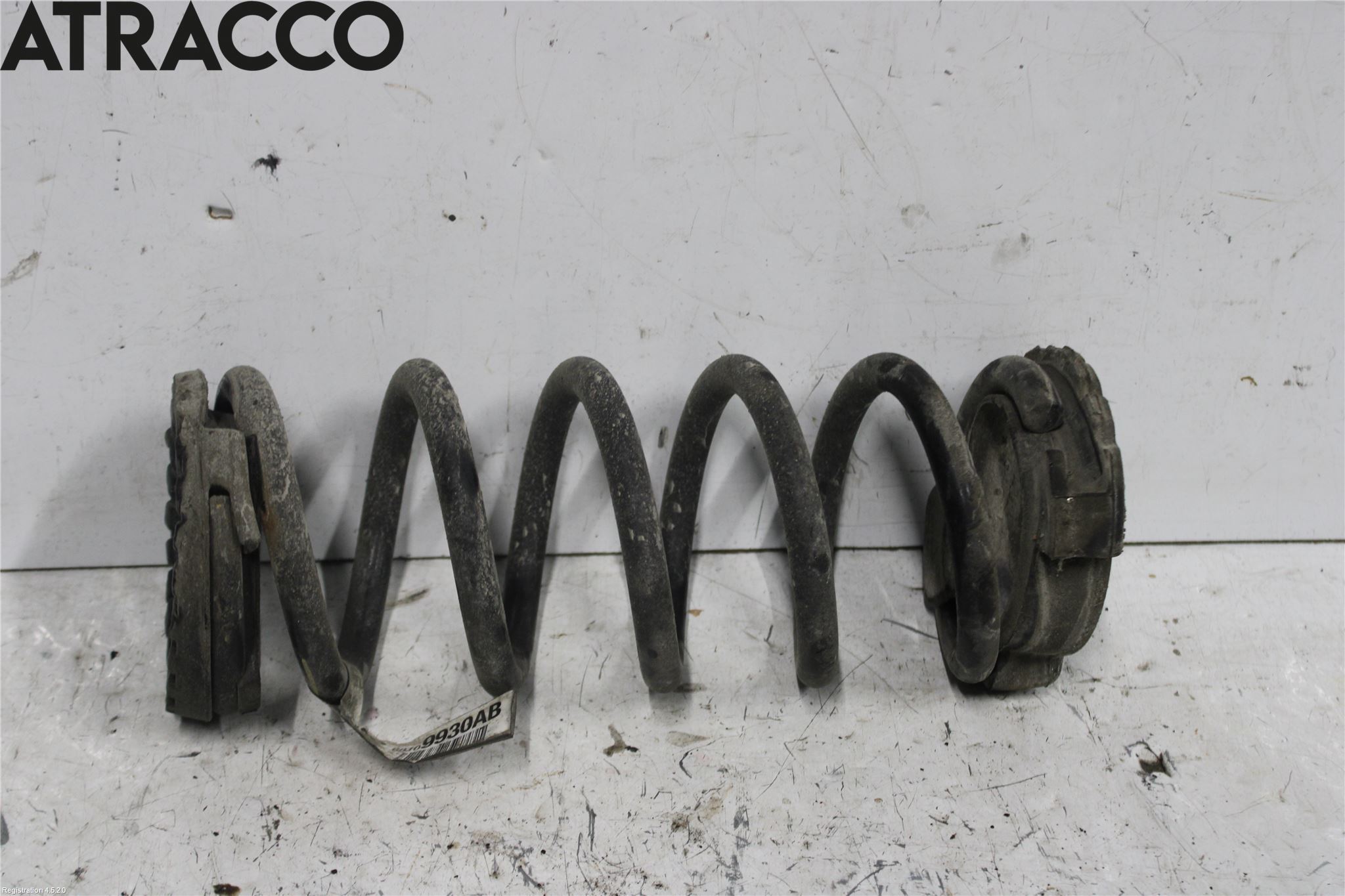 Fiat 500 07- Fjær Bak