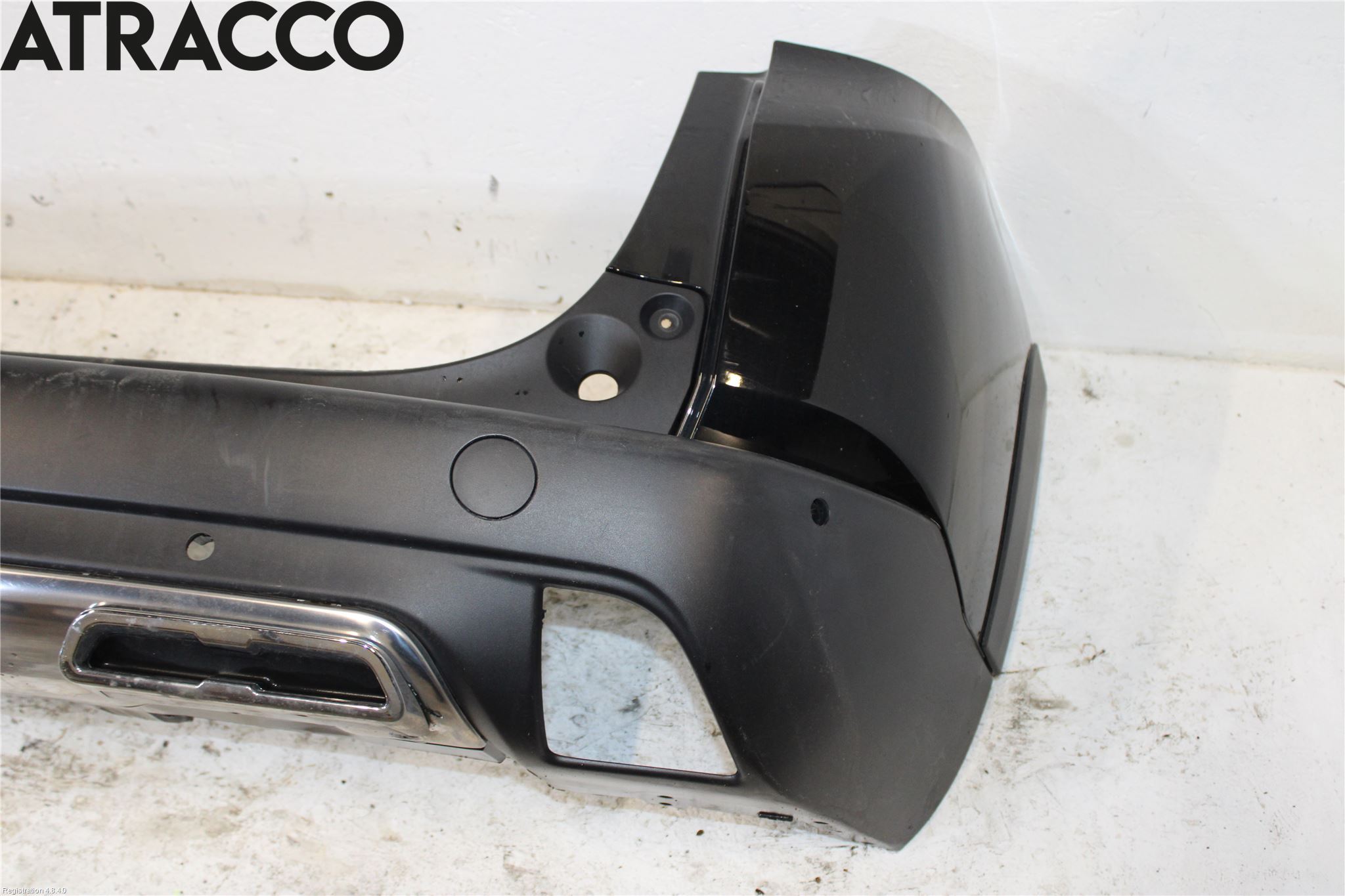 Peugeot 2008 13-20 Støtfanger Bak