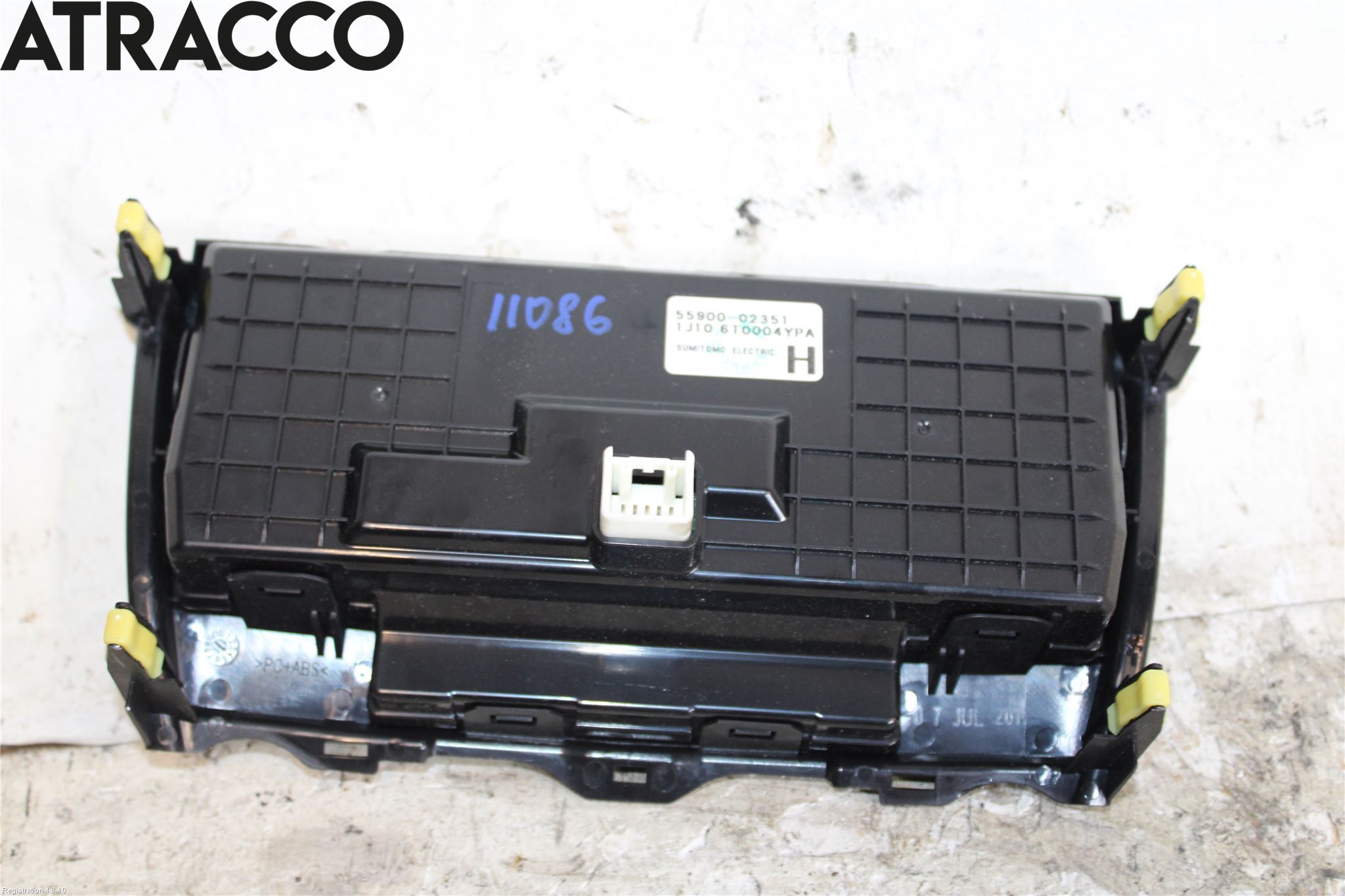 Toyota AURIS 10-12 Varme Ac Betjening-Display