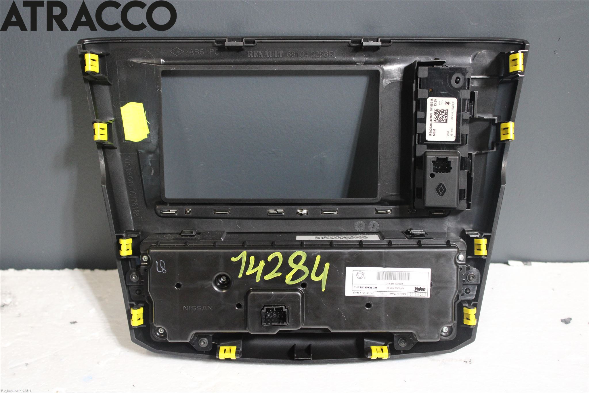 Renault KADJAR 15- Varme Ac Betjening-Display