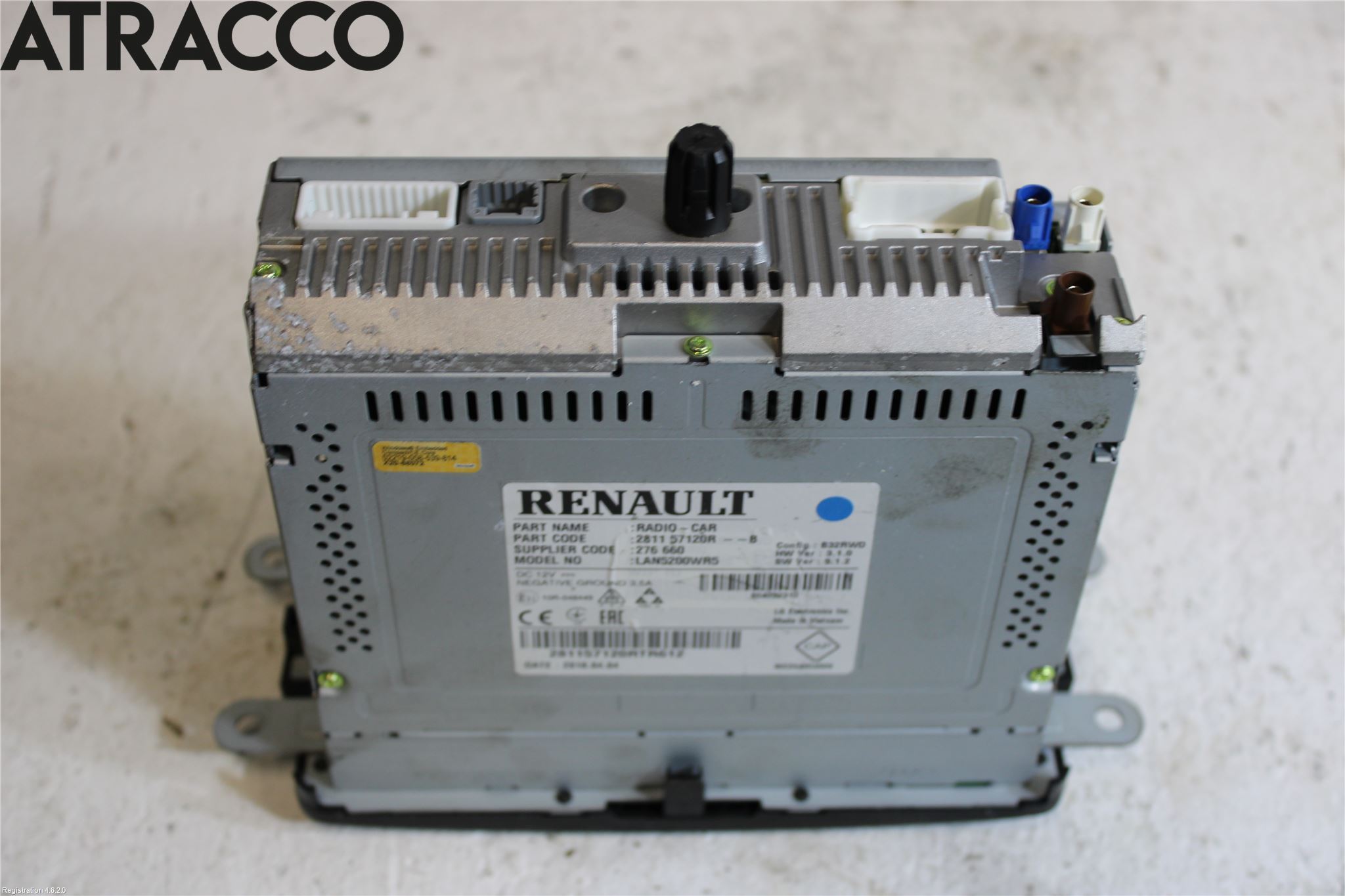 Opel VIVARO 15-19 Instr Skjerm Dvd-Gps-Ac-Tlf