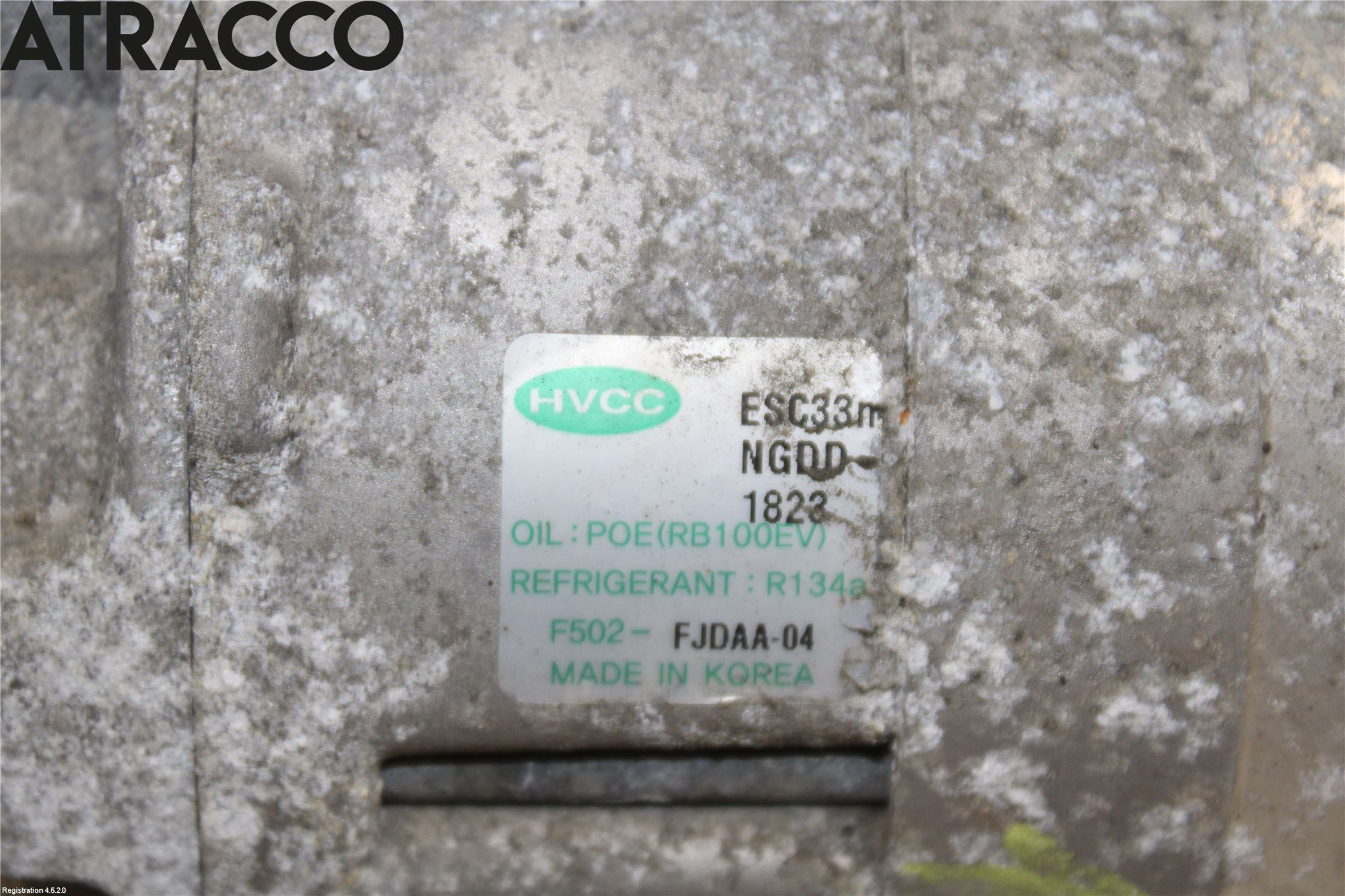 Kia SOUL 09- Varme Ac Kompressor