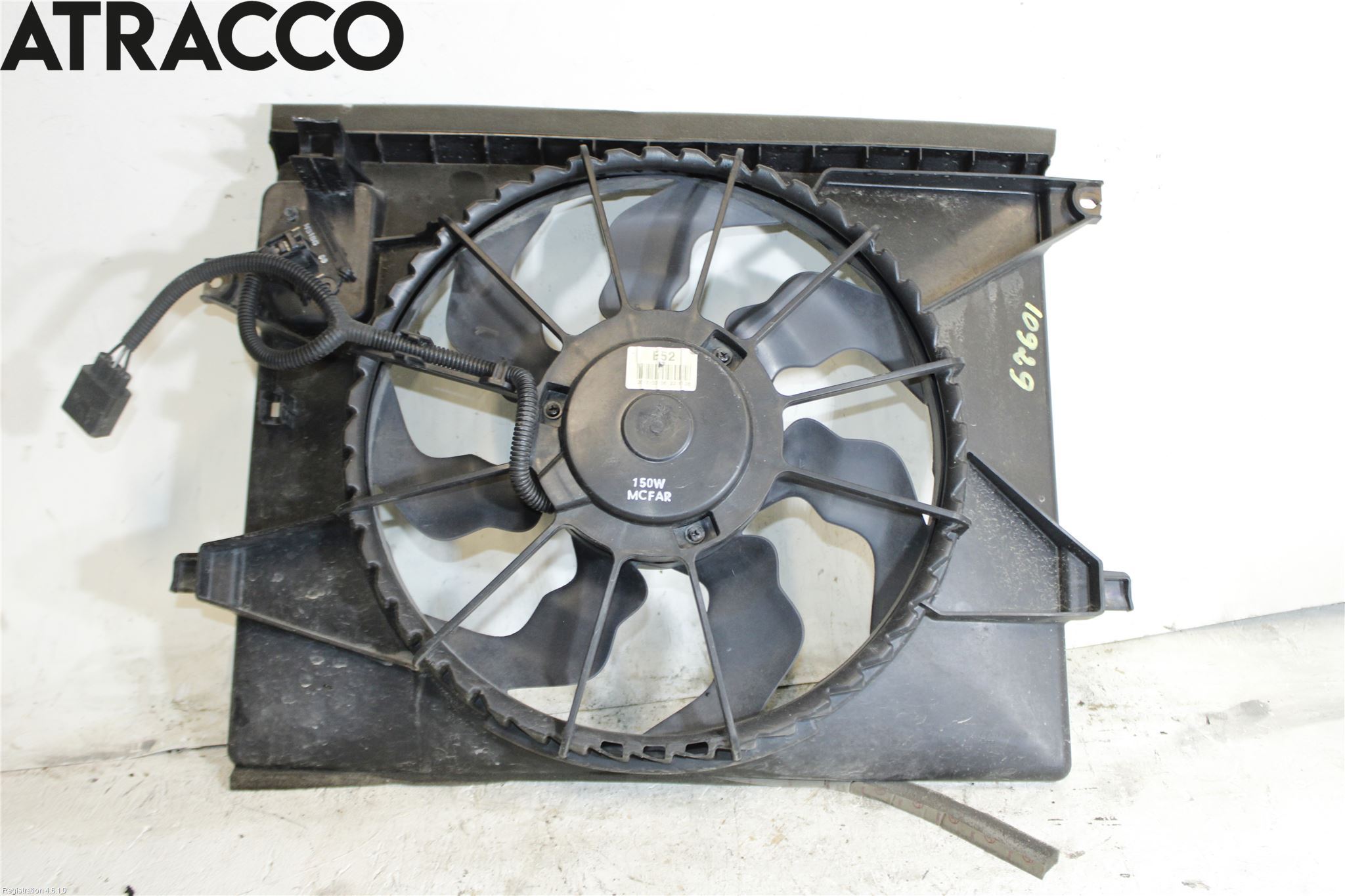 Kia SOUL 09- Kjølevifte Elektrisk