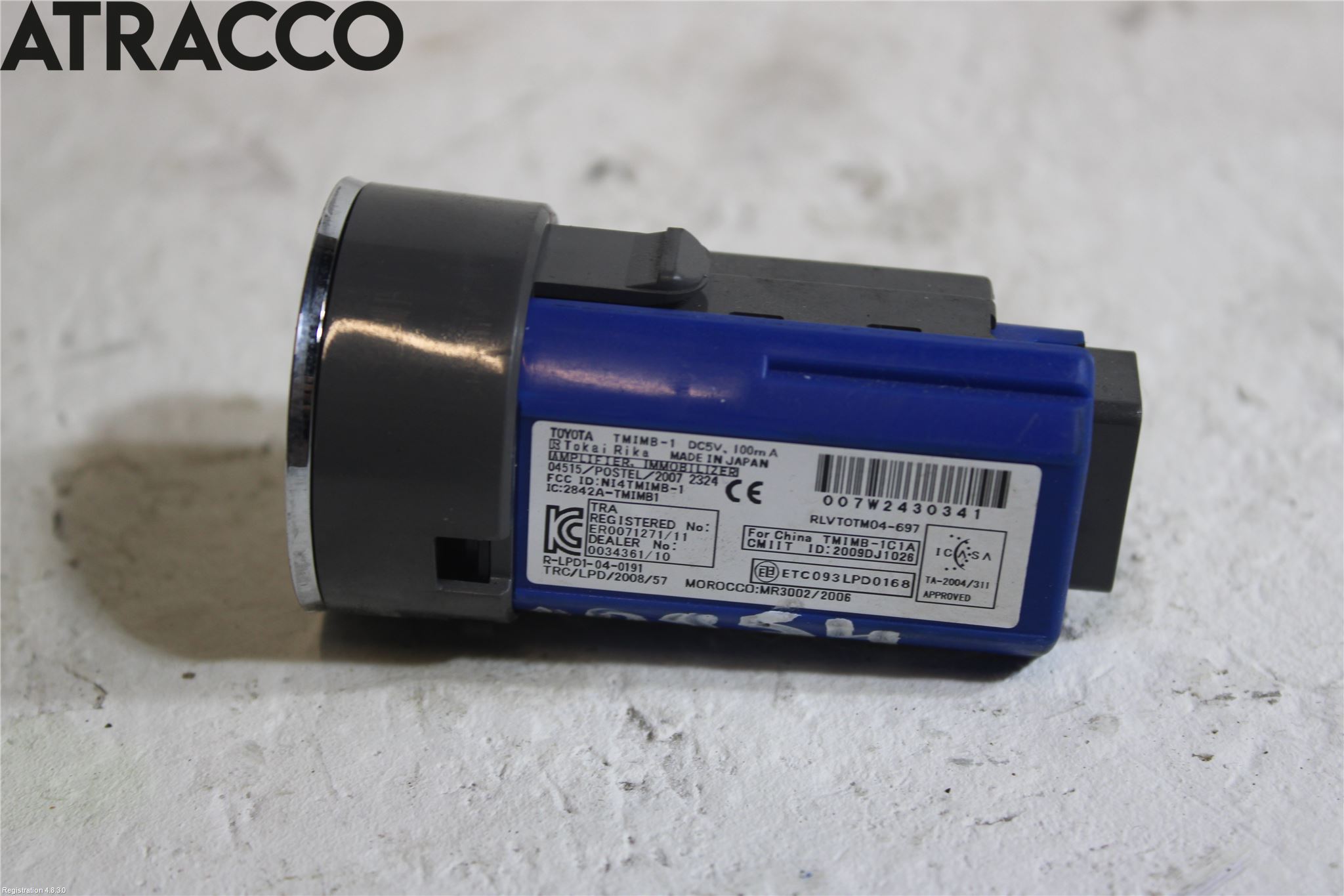 Toyota AURIS 10-12 Startknapp Personbil