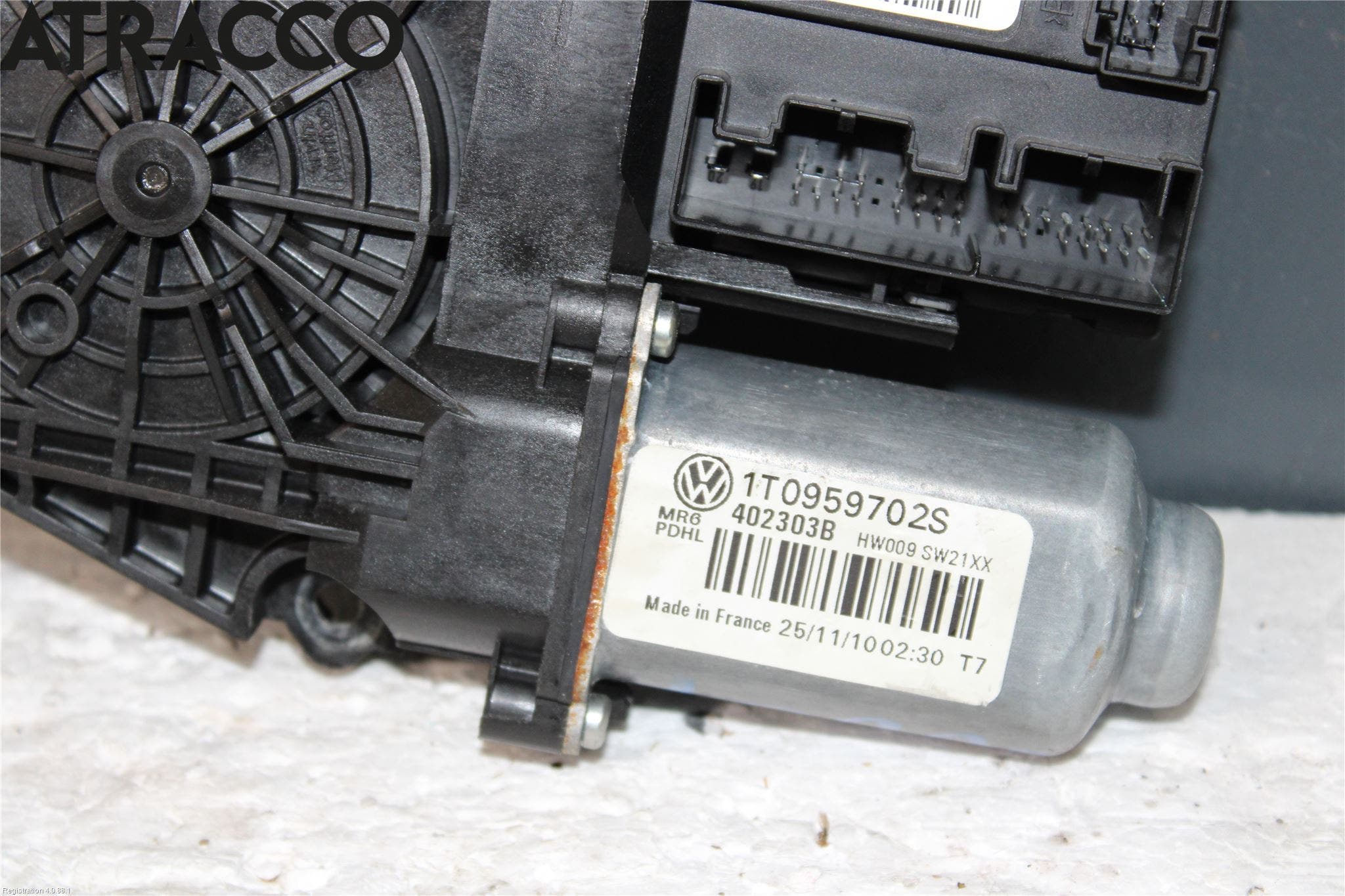 Skoda OCTAVIA (1Z) 05-13 Vindusheismotor