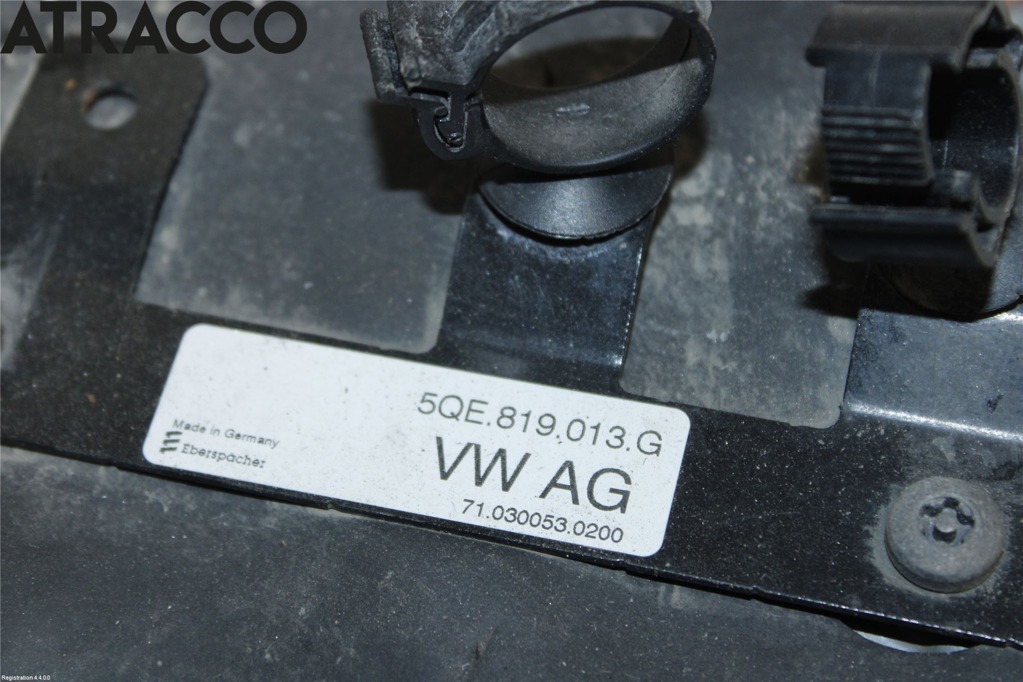 Volkswagen VW GOLF / E-GOLF VII 13-20 Motorvarmer Elektrisk