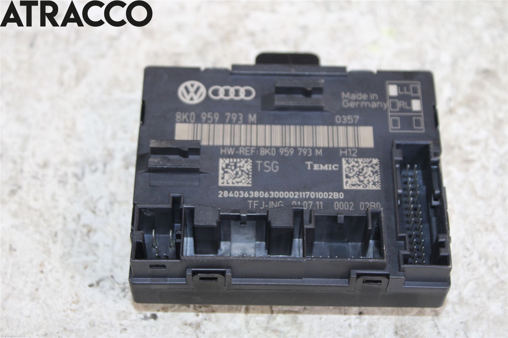 Audi A4 ALLROAD 09-16 Styreenhet Dør