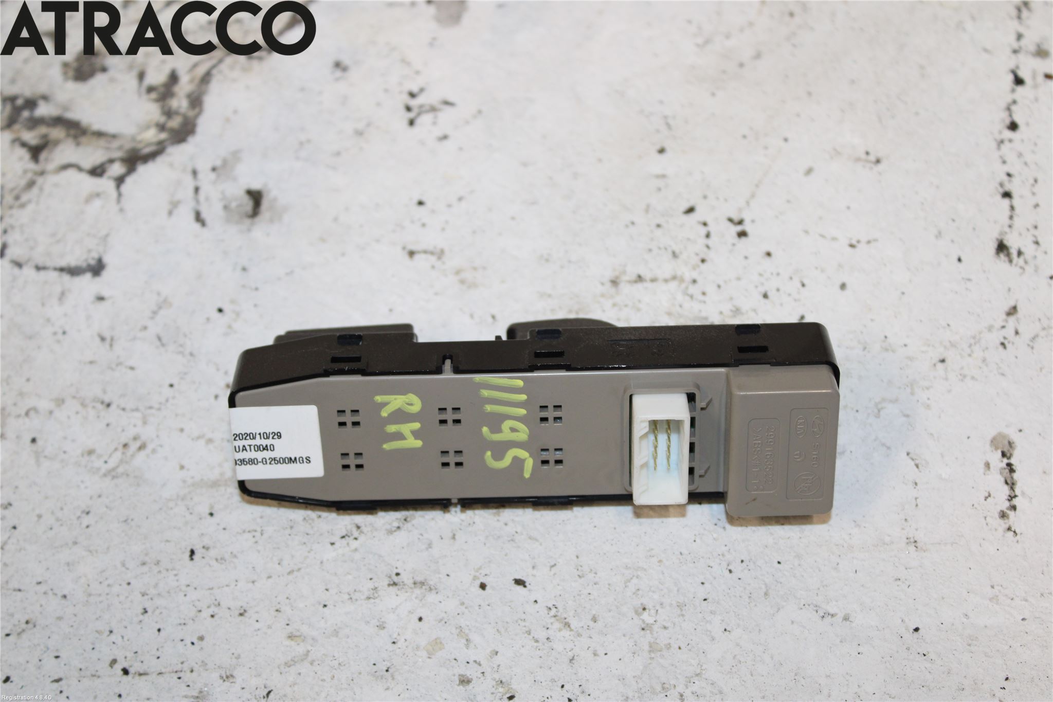 Hyundai IONIQ AE 17-22 Bryter Vindusheis