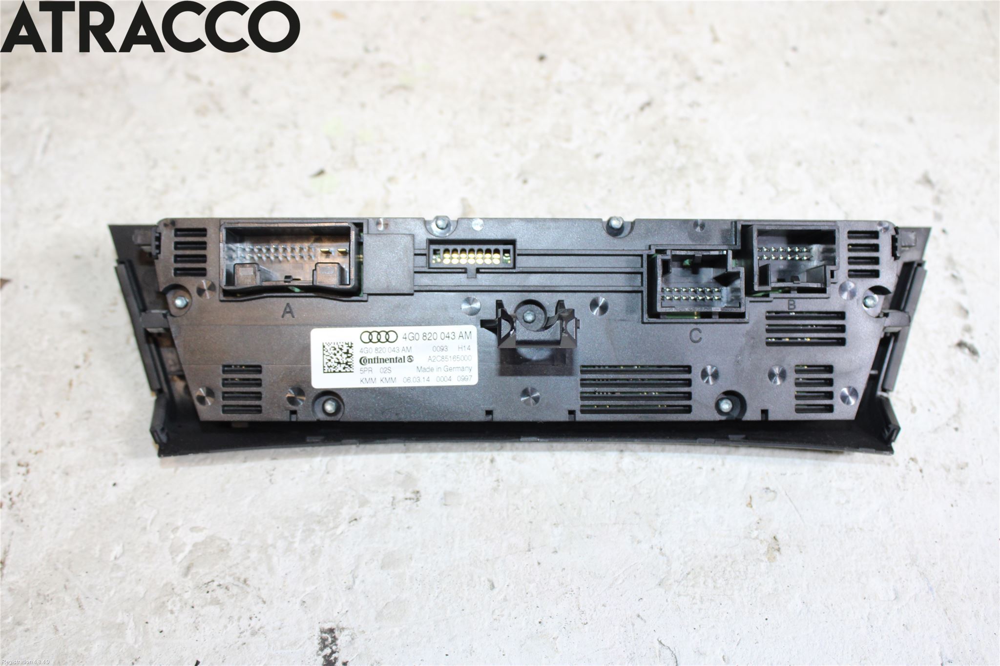 Audi A6 ALLROAD 12-18 Varme Ac Betjening-Display