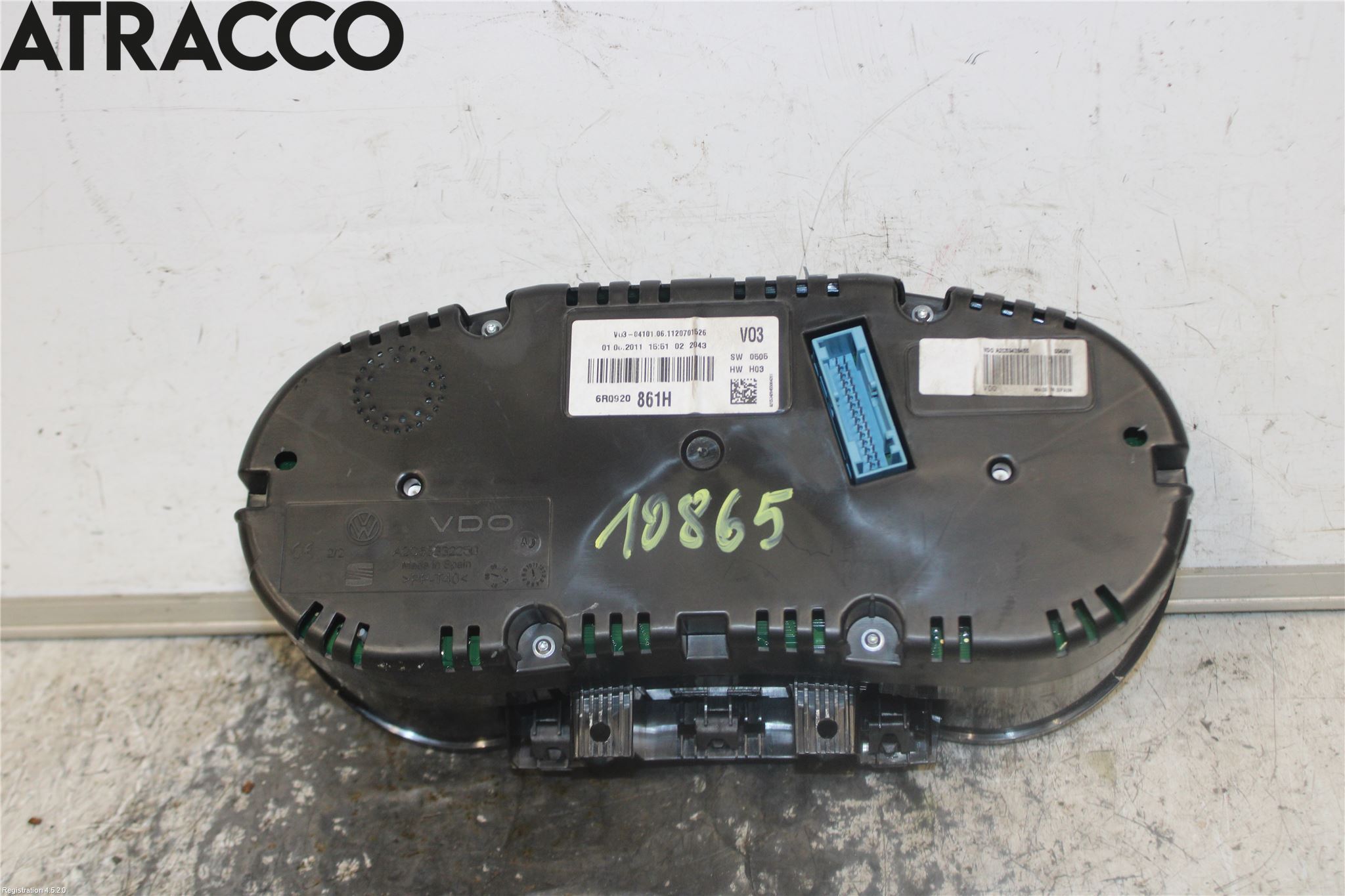 Volkswagen VW POLO 10-17 Instr Kombinert