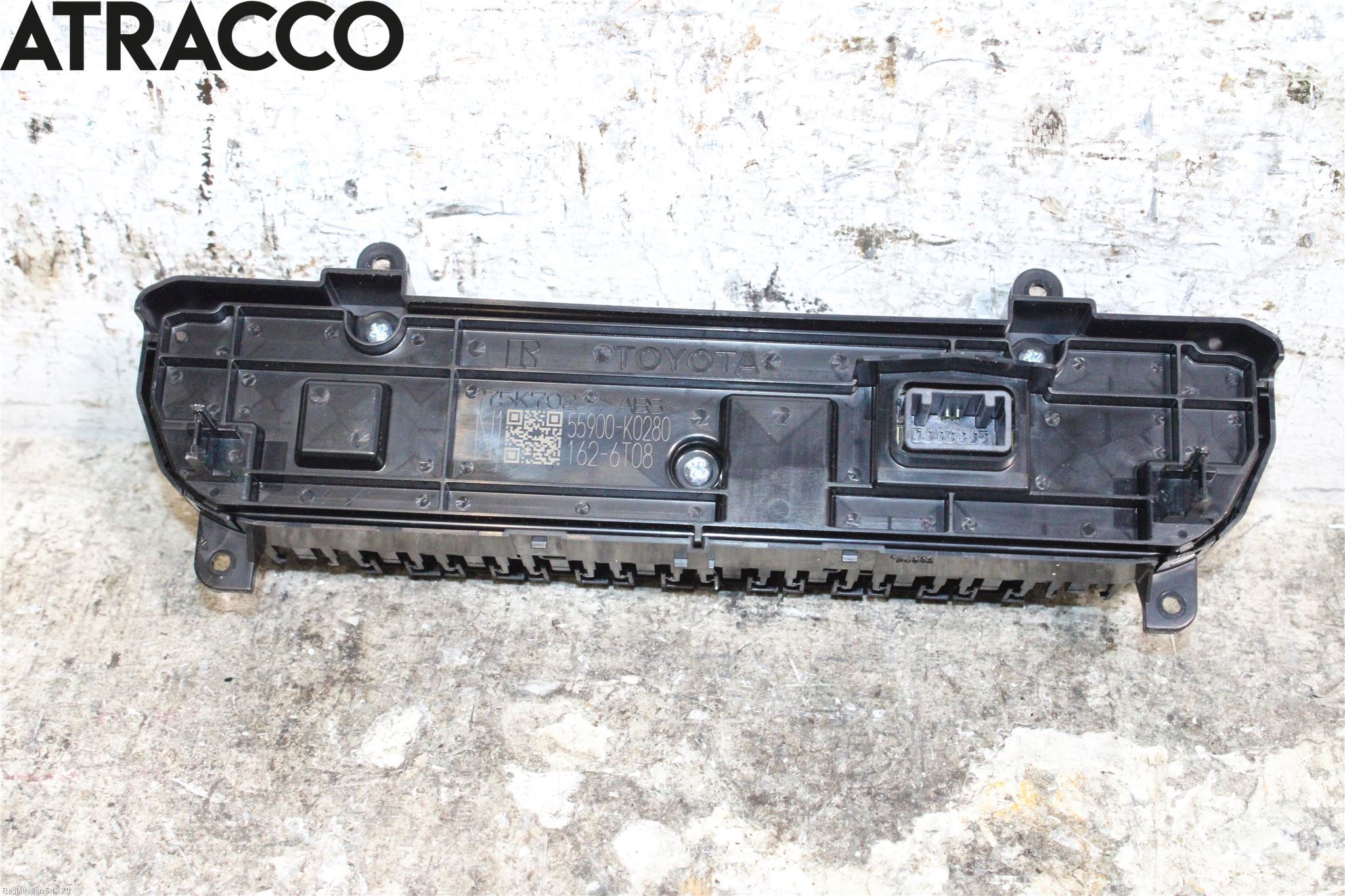 Toyota YARIS XP21 20- Varmeapparat Panel(Regulering)