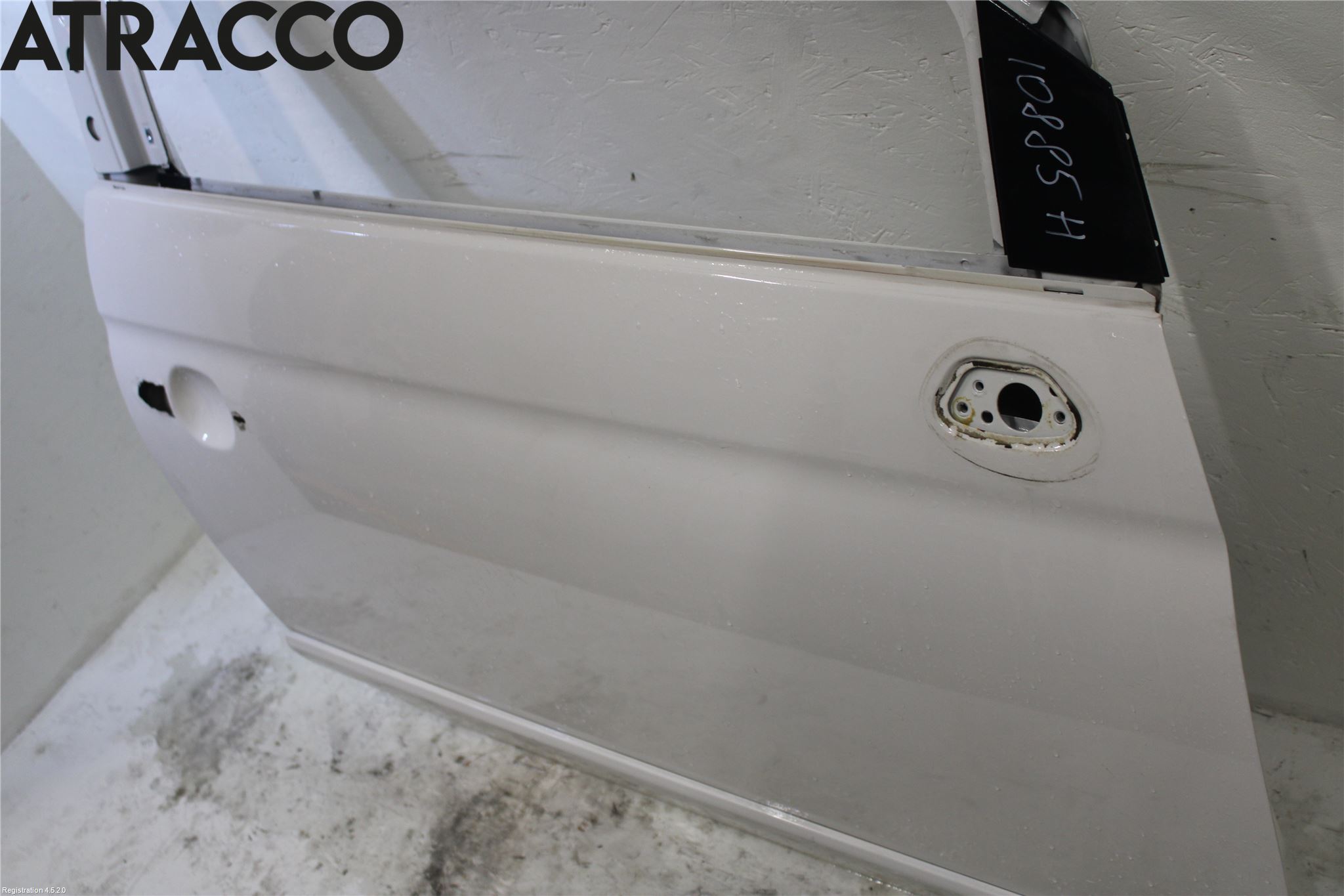 Fiat 500 07- Dør 2D Høyre