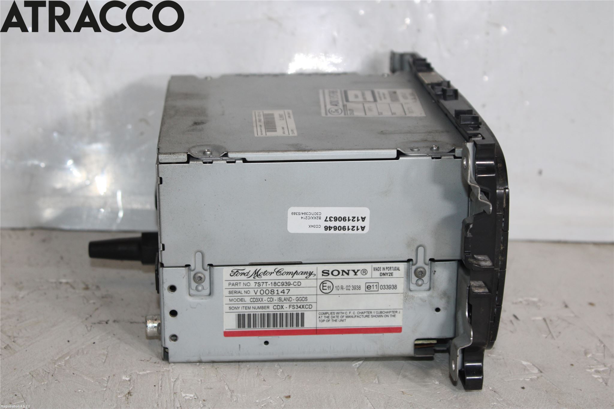 Ford S-MAX 06-15 Stereo Radio Med Cd