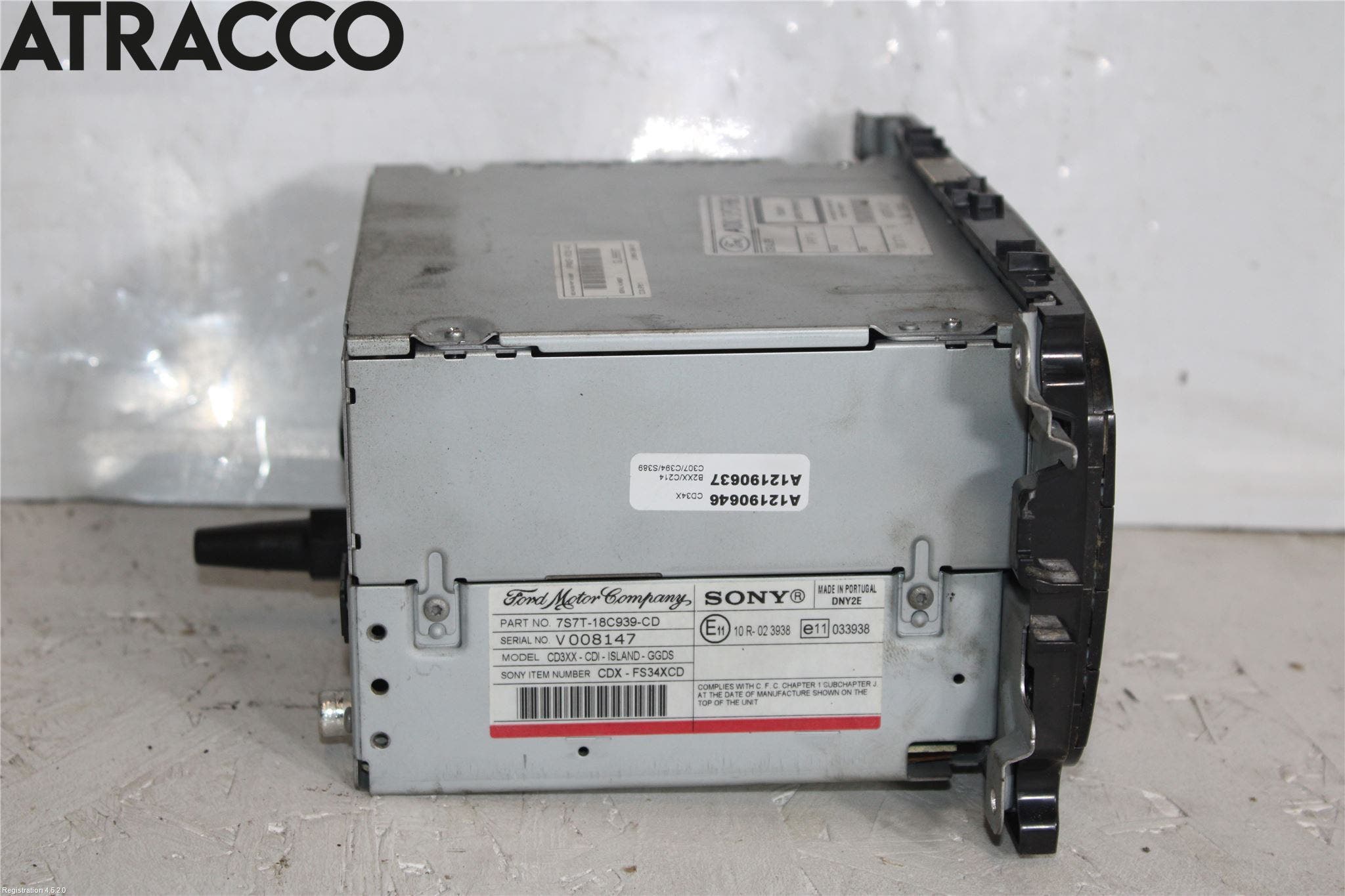 Ford S-MAX 06-15 Stereo Radio Med Cd