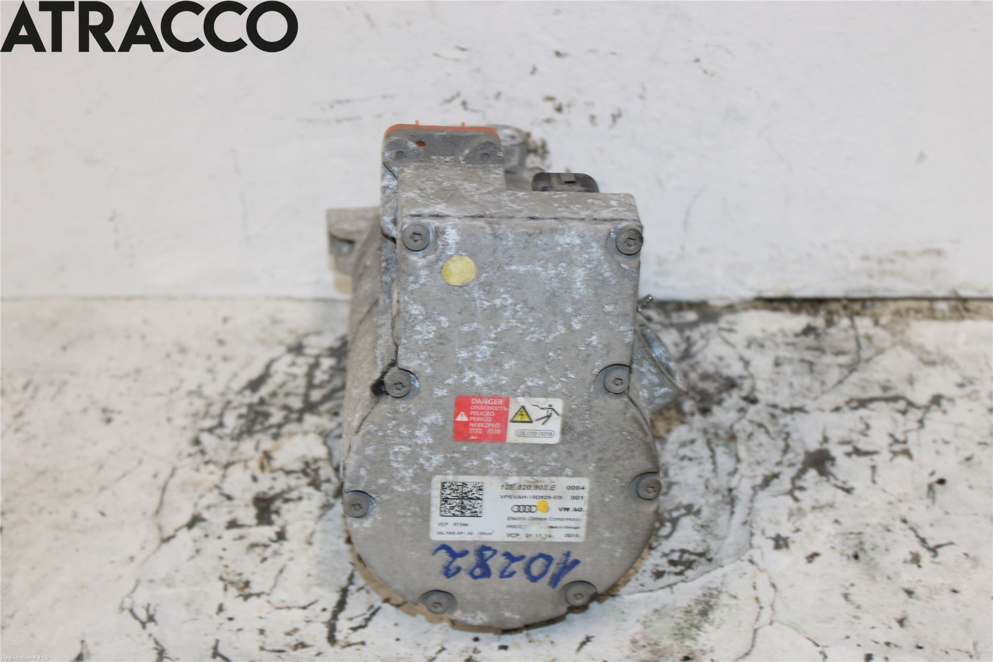 Volkswagen VW UP! / E-UP! Varme Ac Kompressor