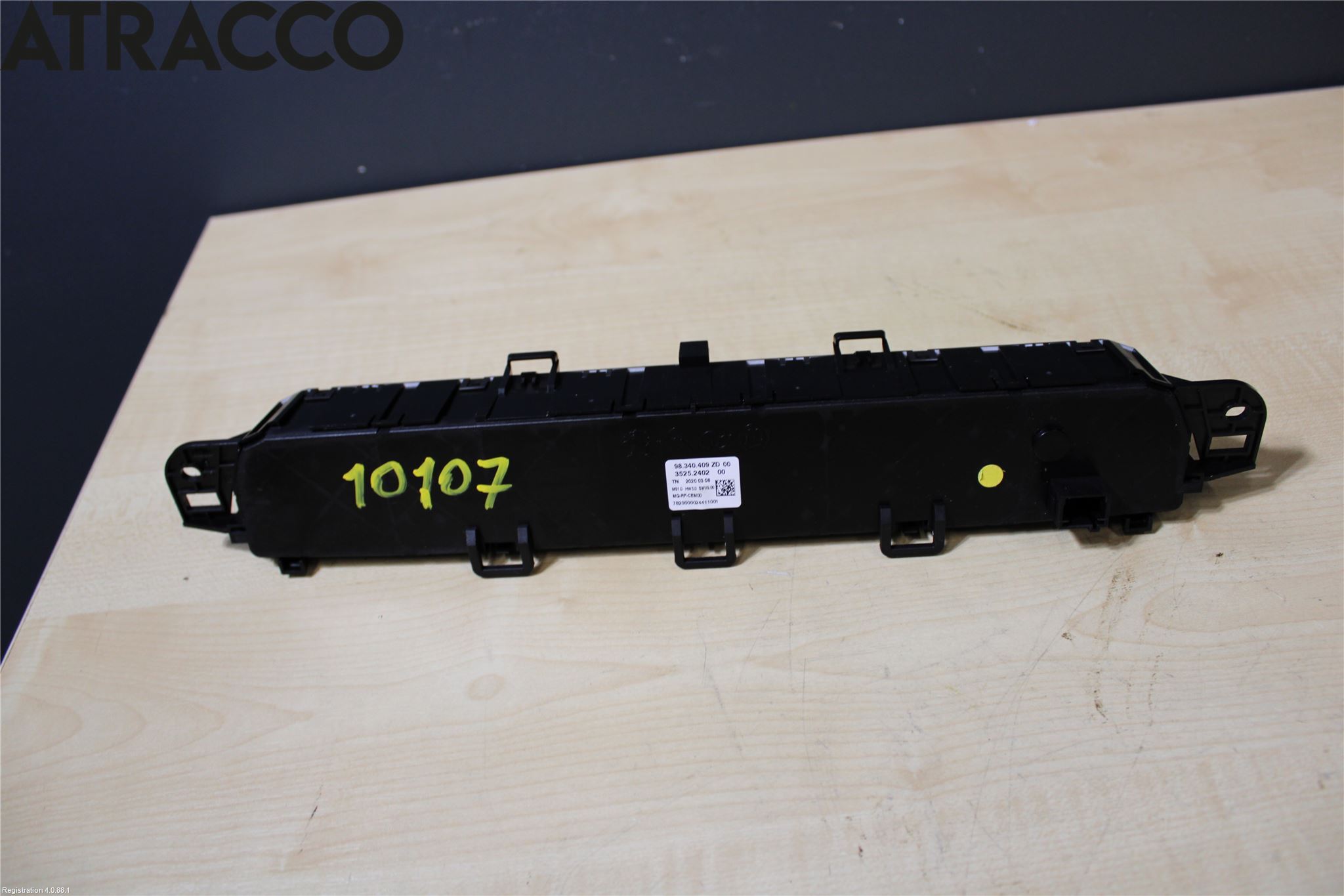 Citroen BERLINGO/E-BERLINGO 19- Varme Ac Betjening-Display