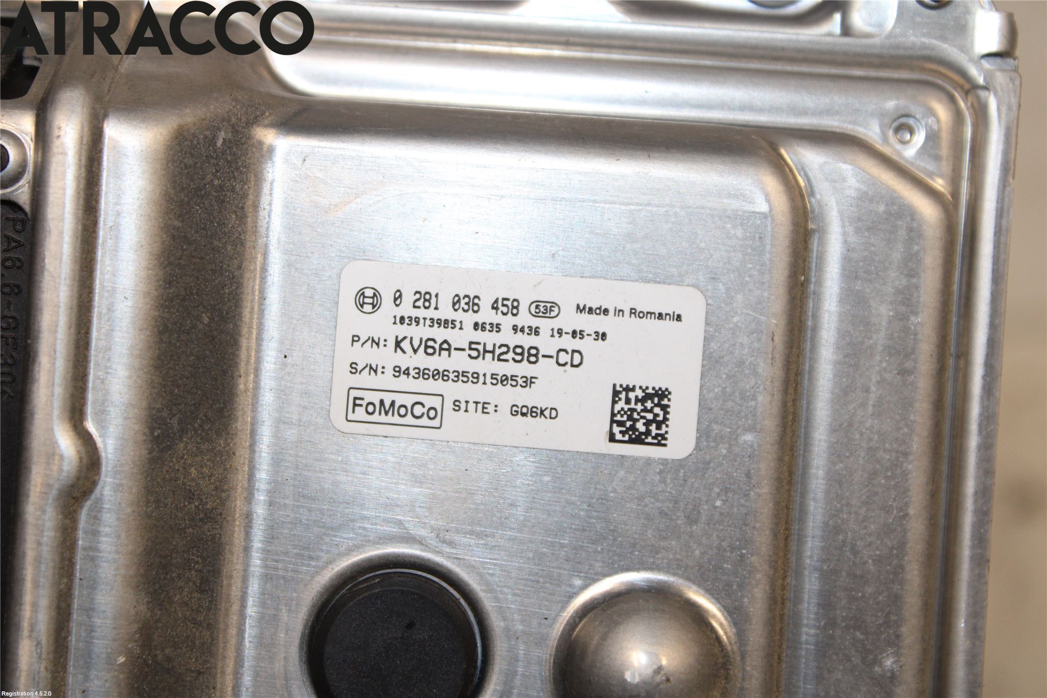 Ford TRANSIT/TOURNEO CONNECT 13-22 Styreenhet Eksosrensing