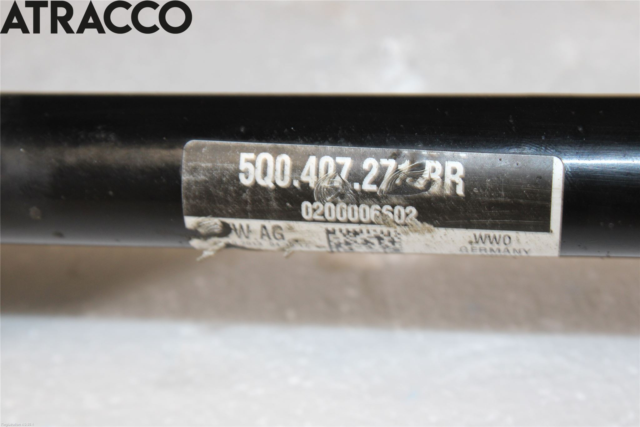 Audi A3/S3 05-13 Drivaksel Foran Kompl Venstre