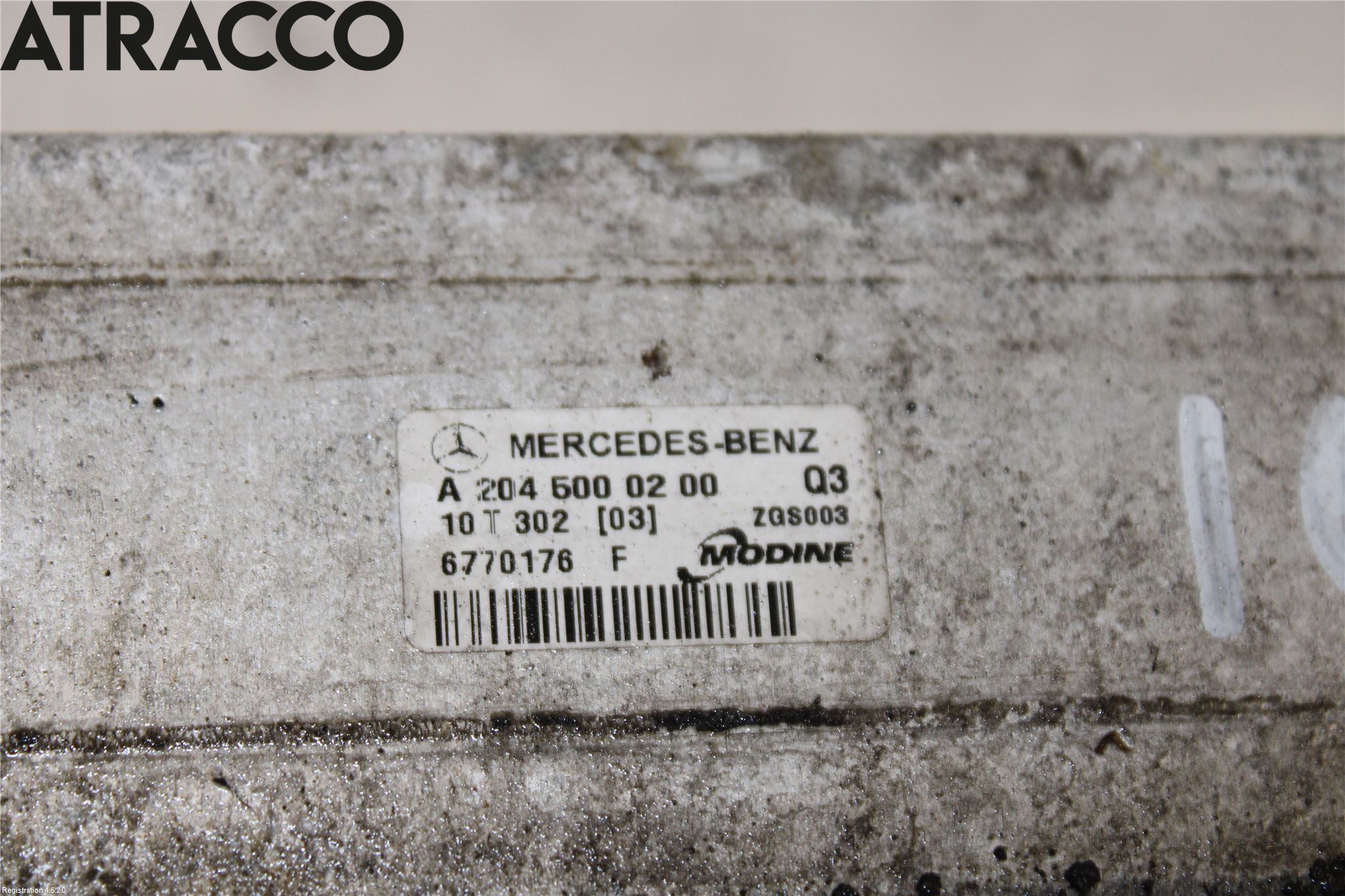 Mercedes-Benz MB E-KLASS (W212) 09-16 Intercooler Radiator