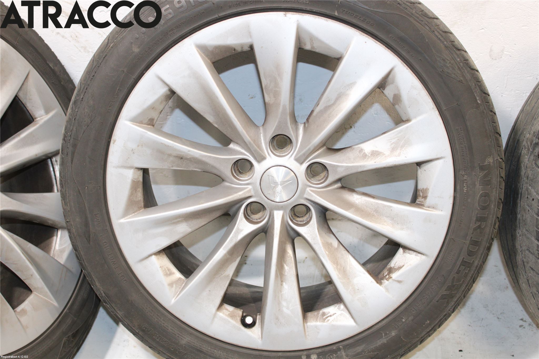 Tesla MODEL S 13- Dekk Sommer På Alu Felg 4Stk