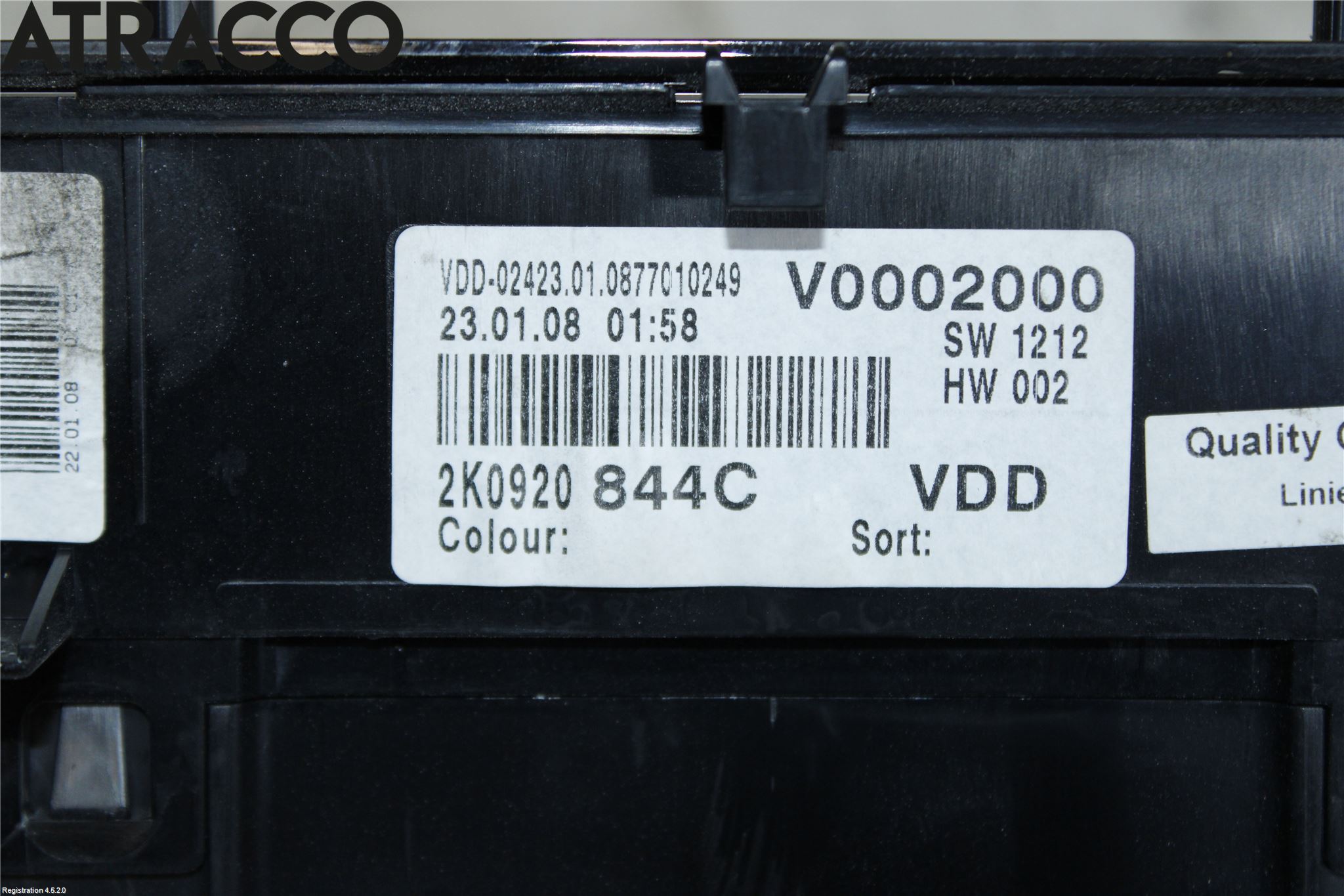 Volkswagen VW CADDY      04-10 Instr Kombinert