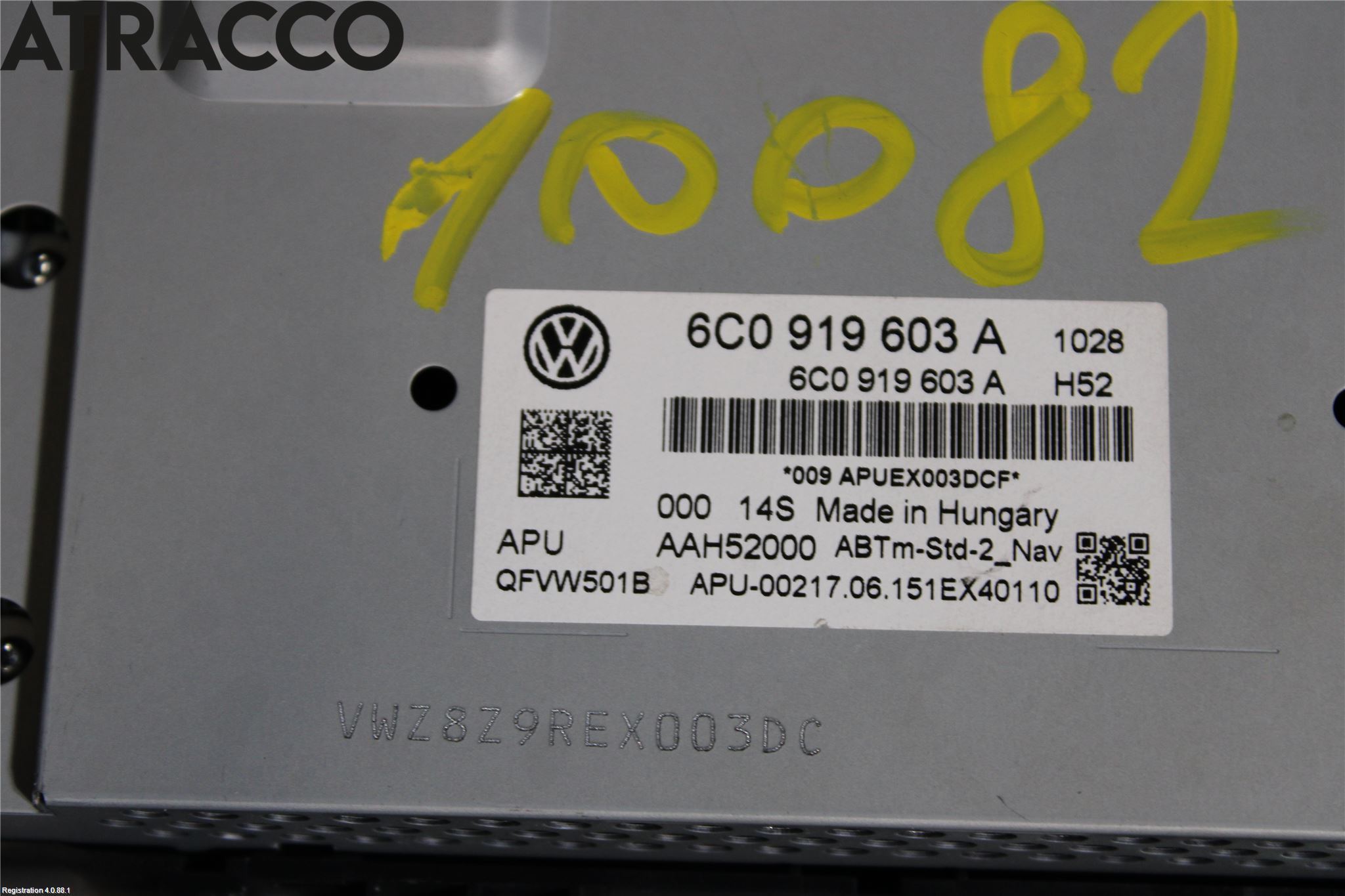 Volkswagen VW POLO 10-17 Stereo Radio