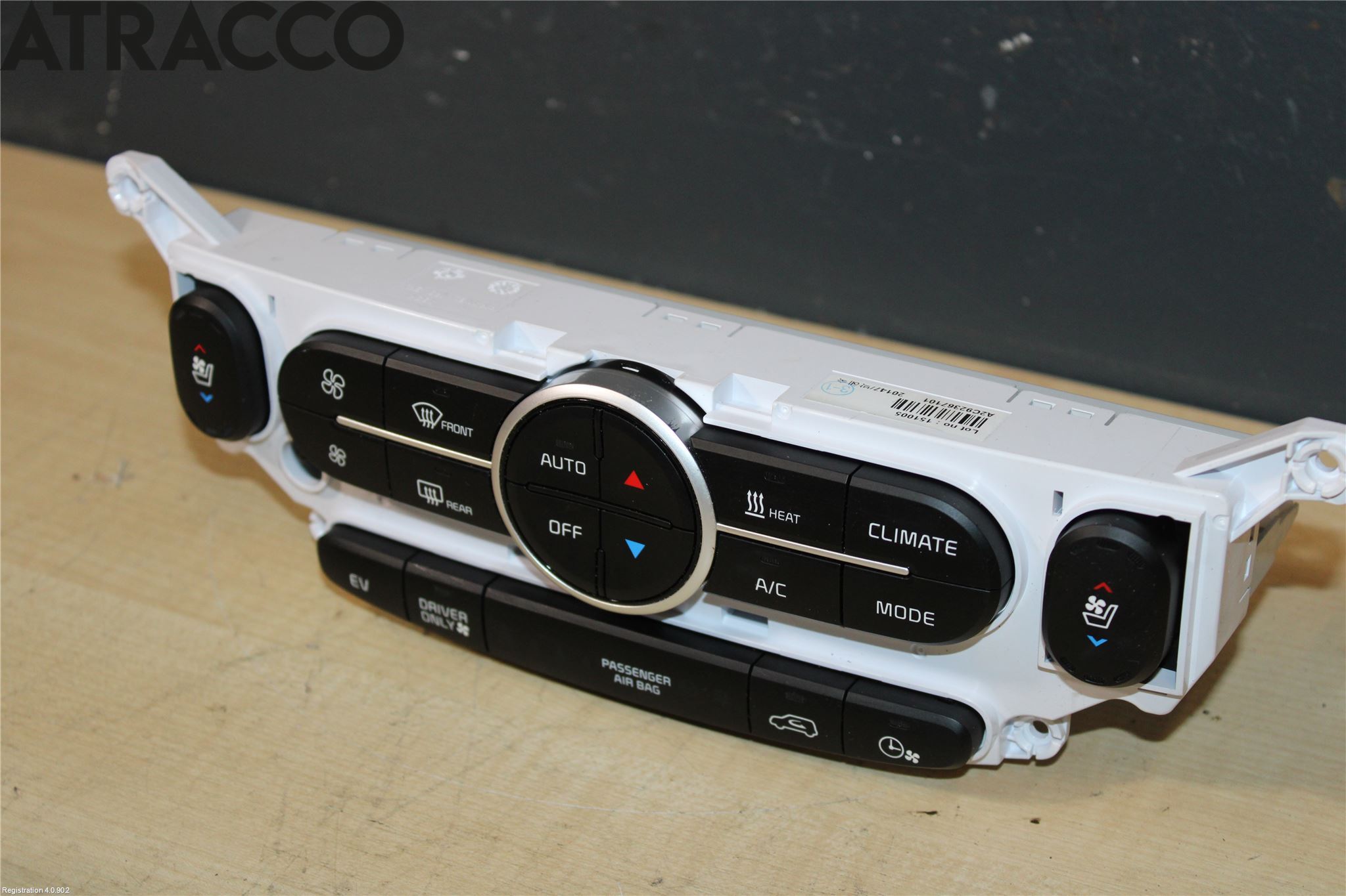 Kia SOUL 09- Varme Ac Betjening-Display