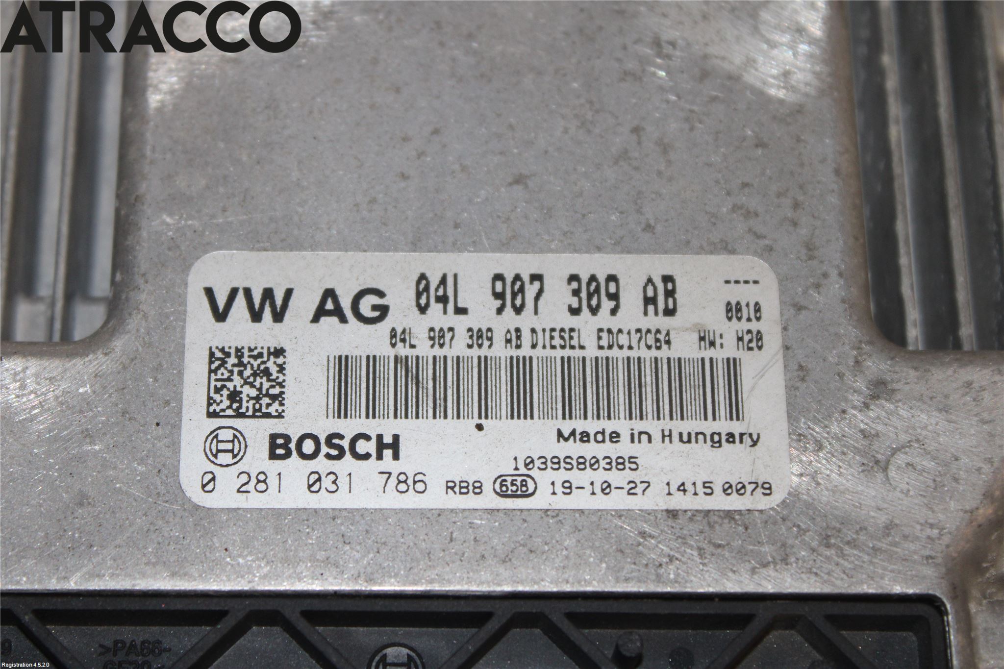 Volkswagen VW CADDY 16-20 Styreenhet Innsprøytning