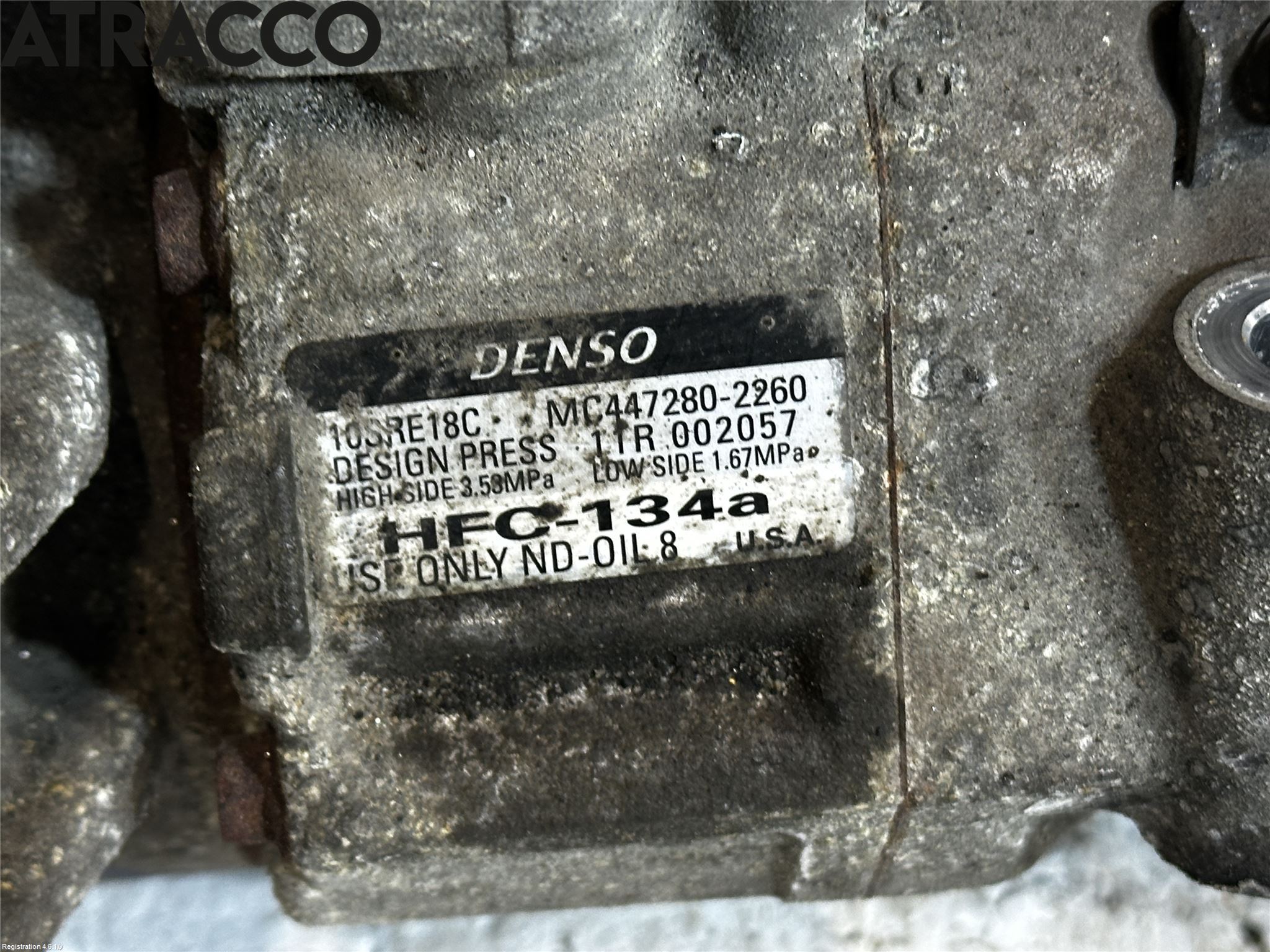 Honda CIVIC 12-16 Varme Ac Kompressor