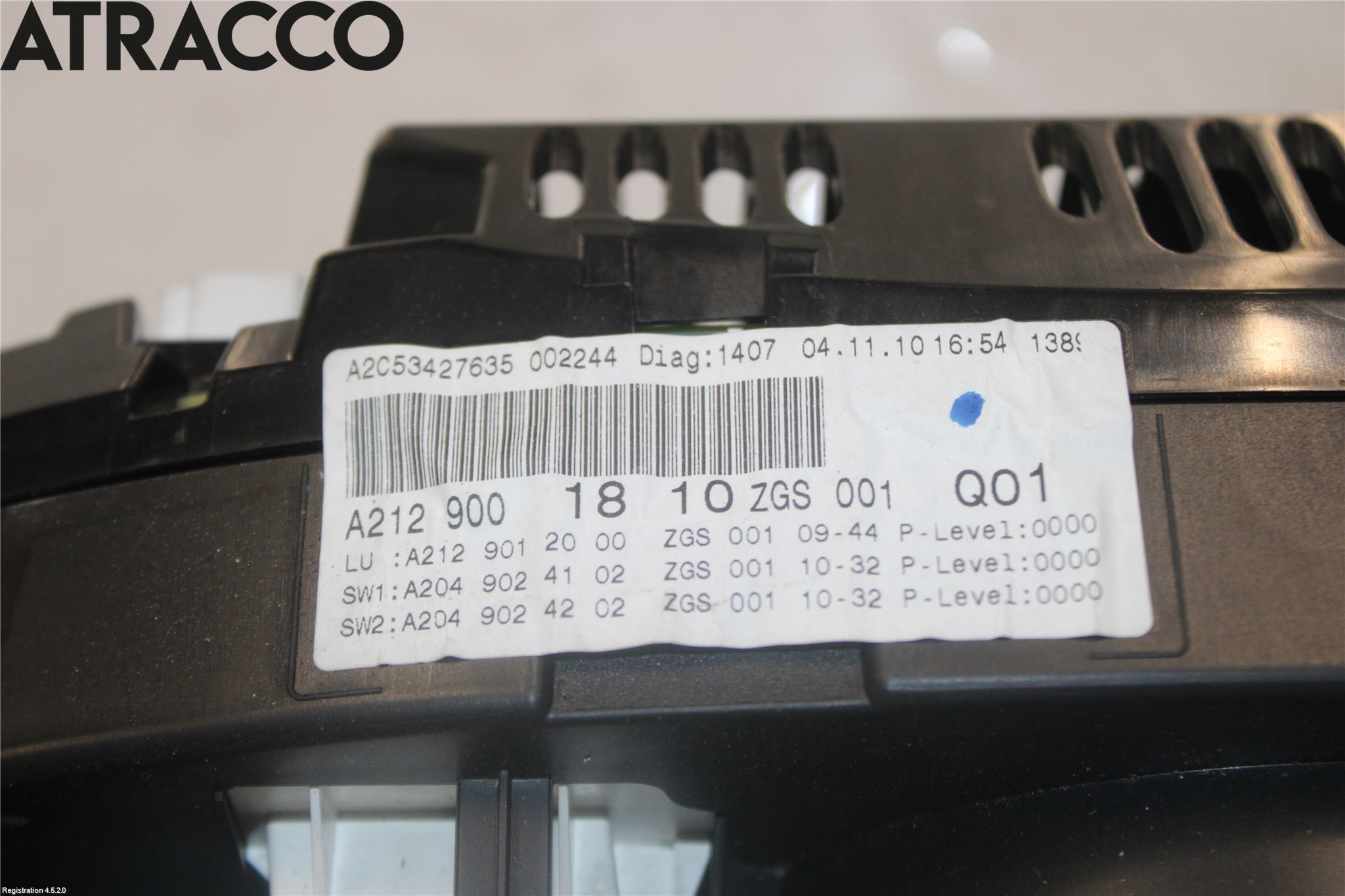 Mercedes-Benz MB E-KLASS (W212) 09-16 Instr Kombinert