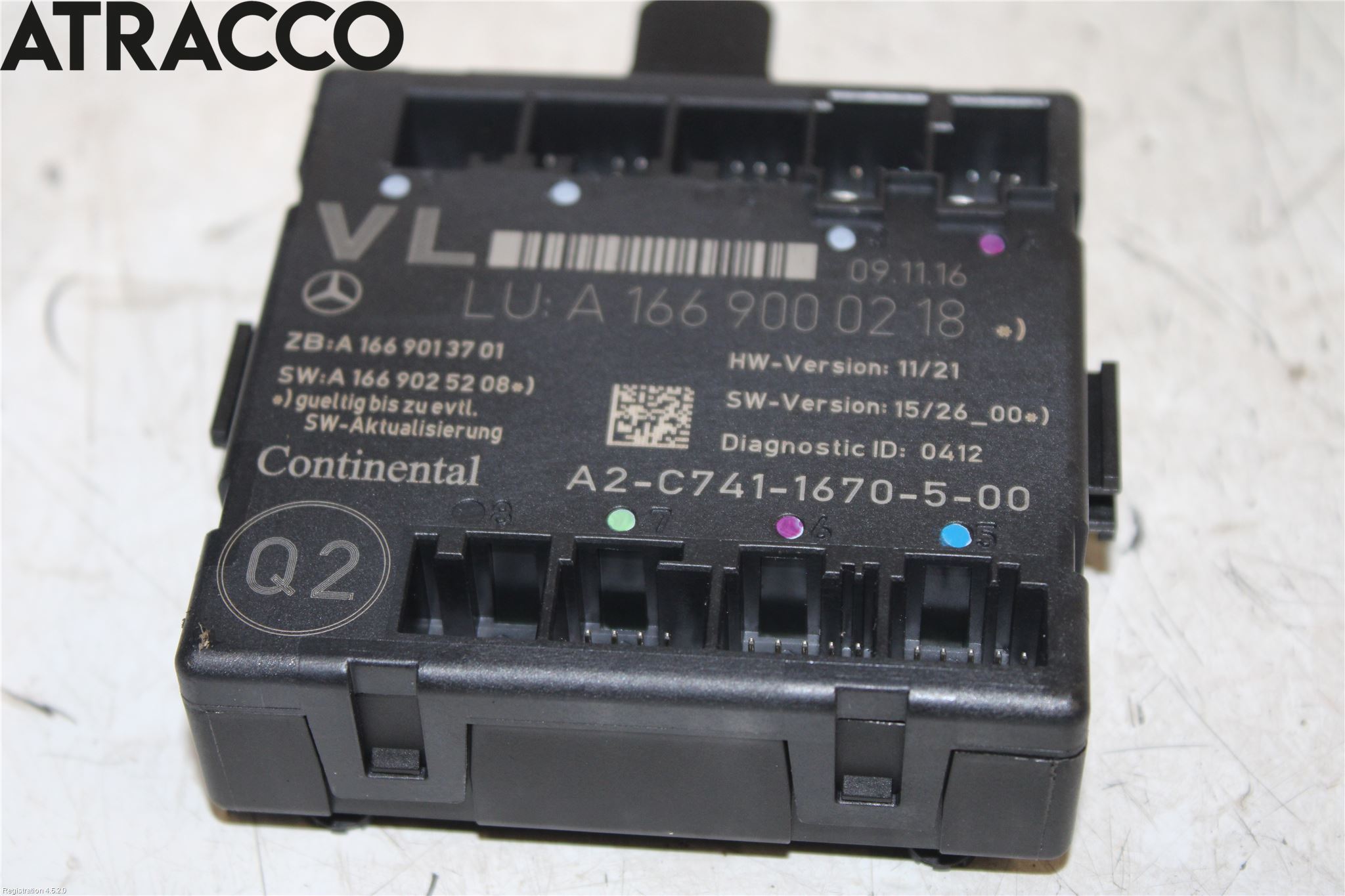 Mercedes-Benz MB B-KLASS (W246/W242) 12-19 Styreenhet Dør