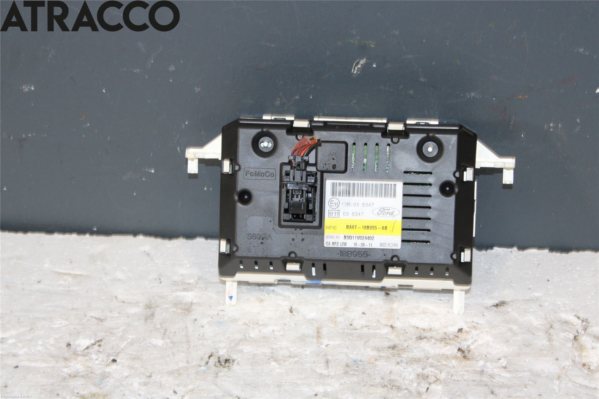 Ford FIESTA 09-12 Multifunktionsdisplay