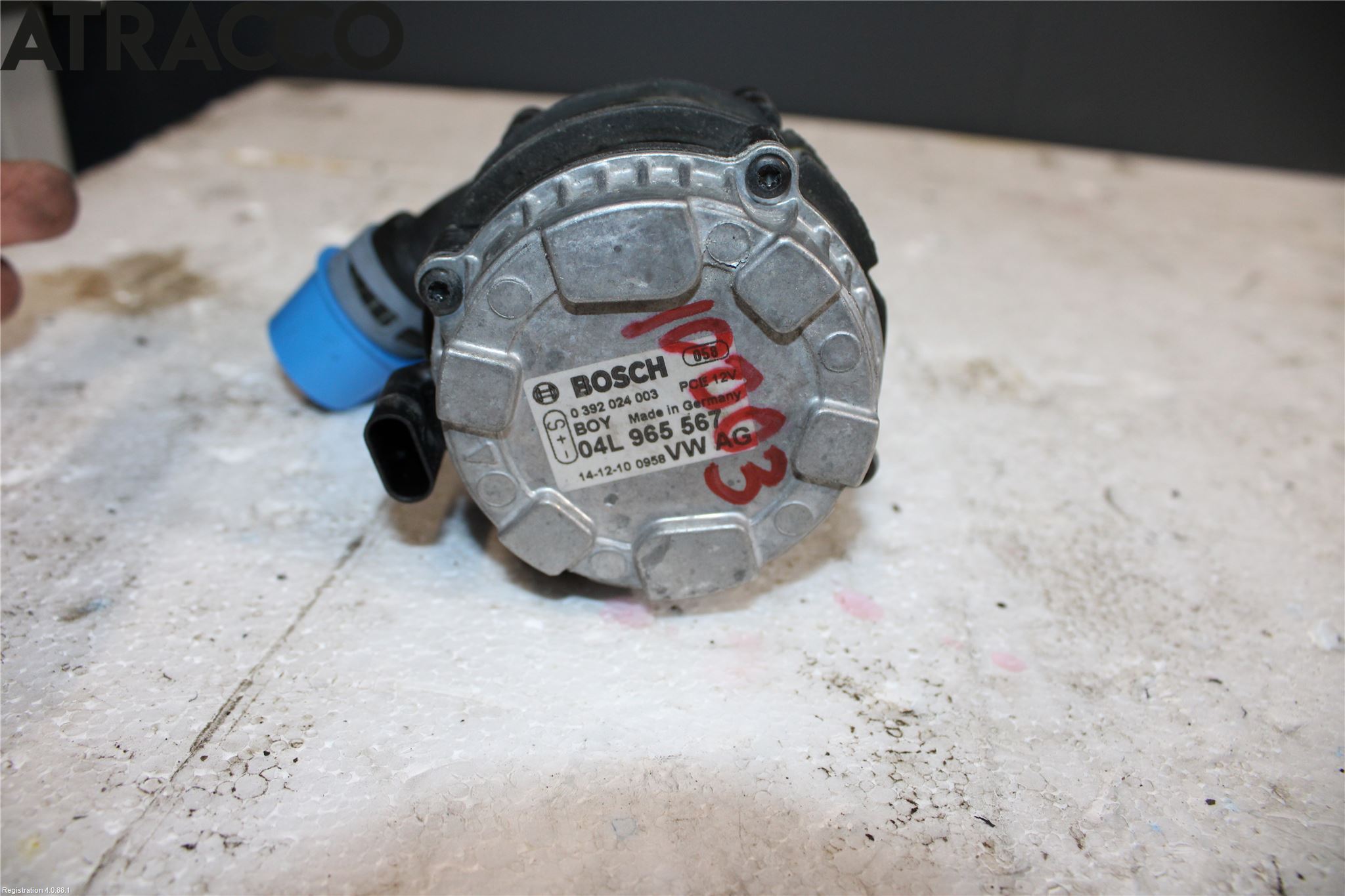 Audi A3/S3 05-13 Varme Sirkulasjonspumpe