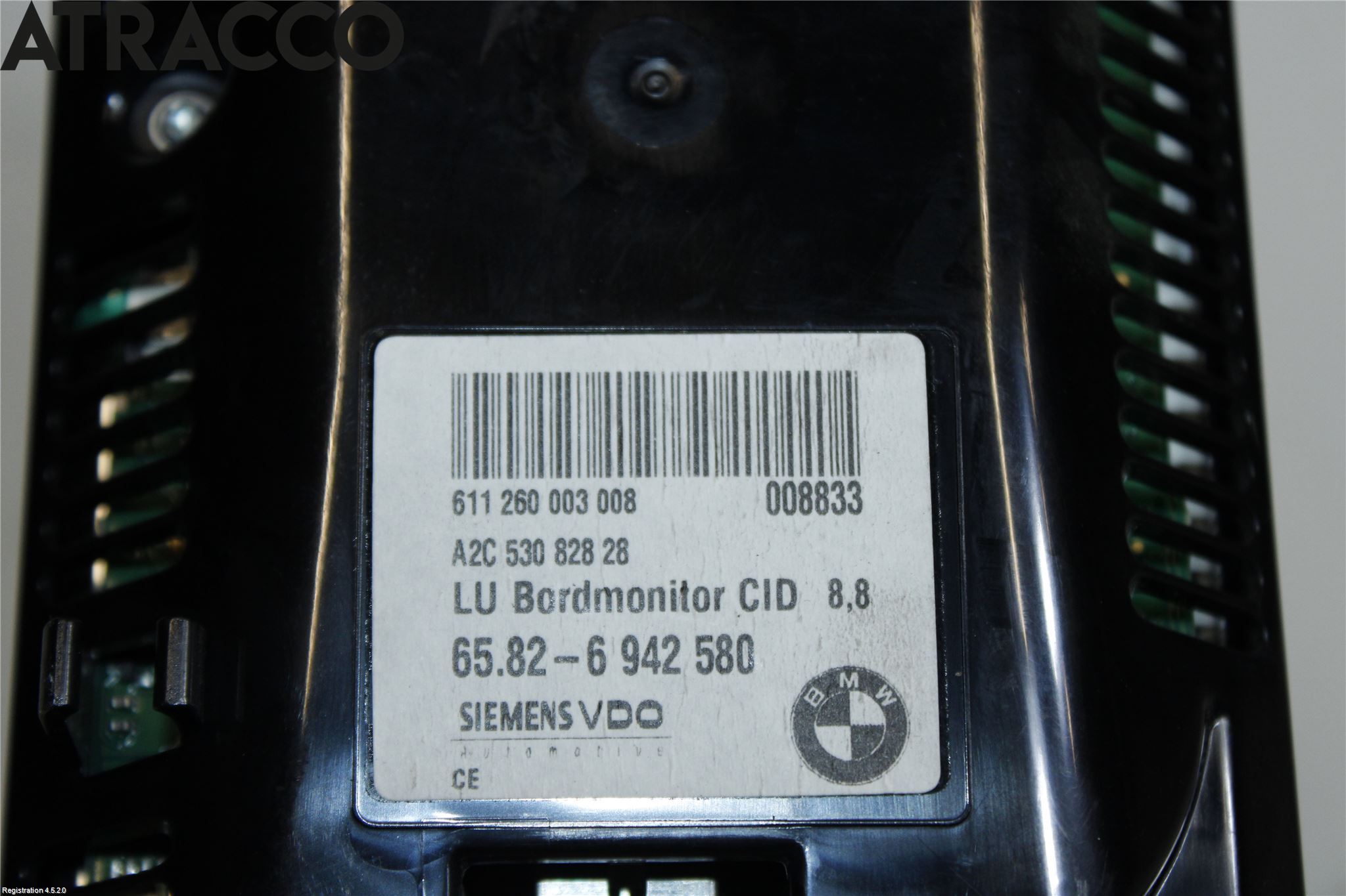 BMW 5 E60/61 Sed/Tou 02-10 Instr Kombinert