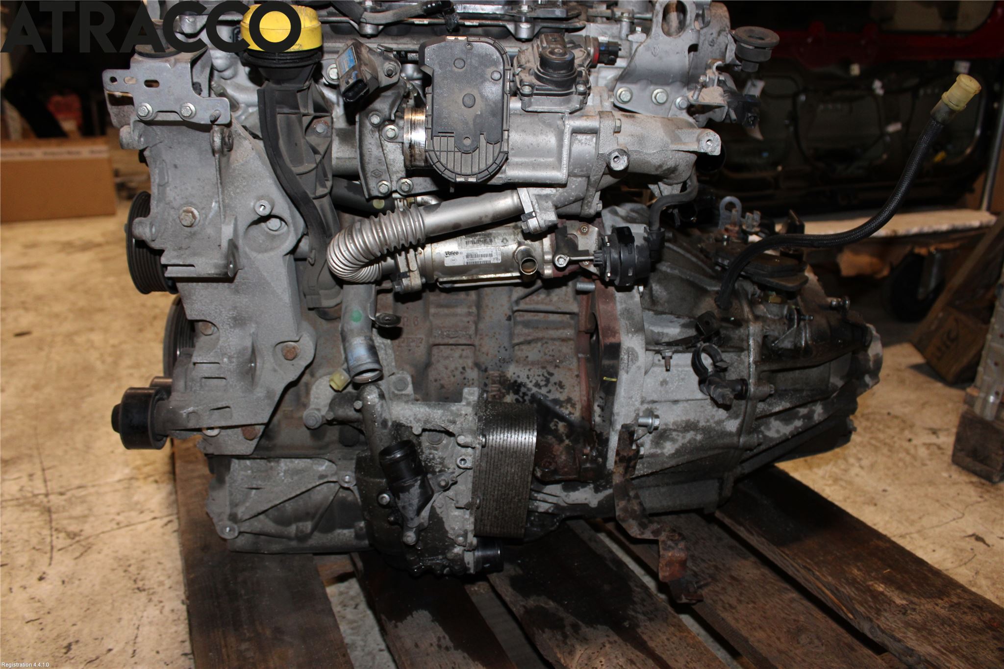 Renault LAGUNA III 08-10 Motor Diesel