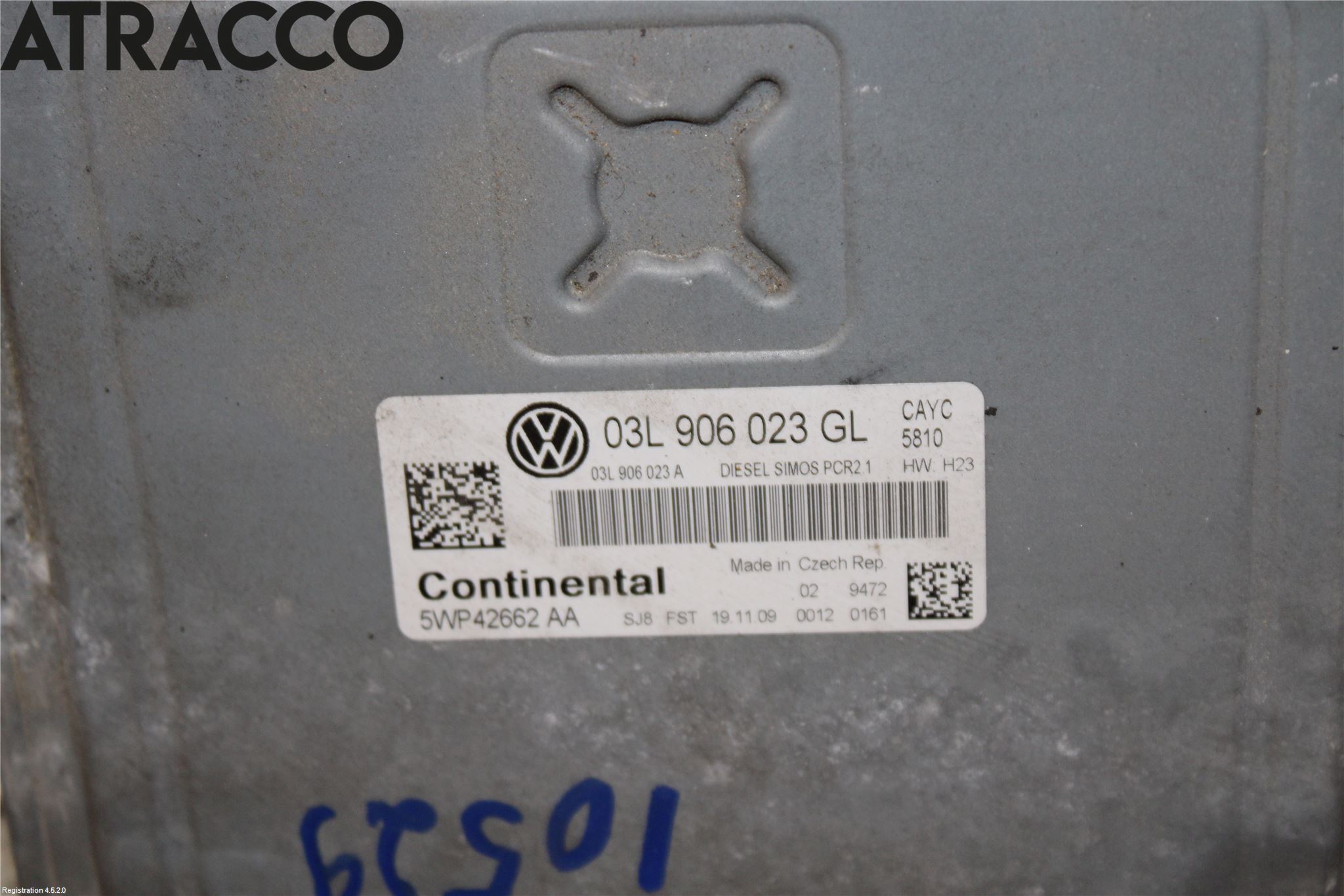 Volkswagen VW PASSAT 05-11 Styreenhet Dieselpumpe