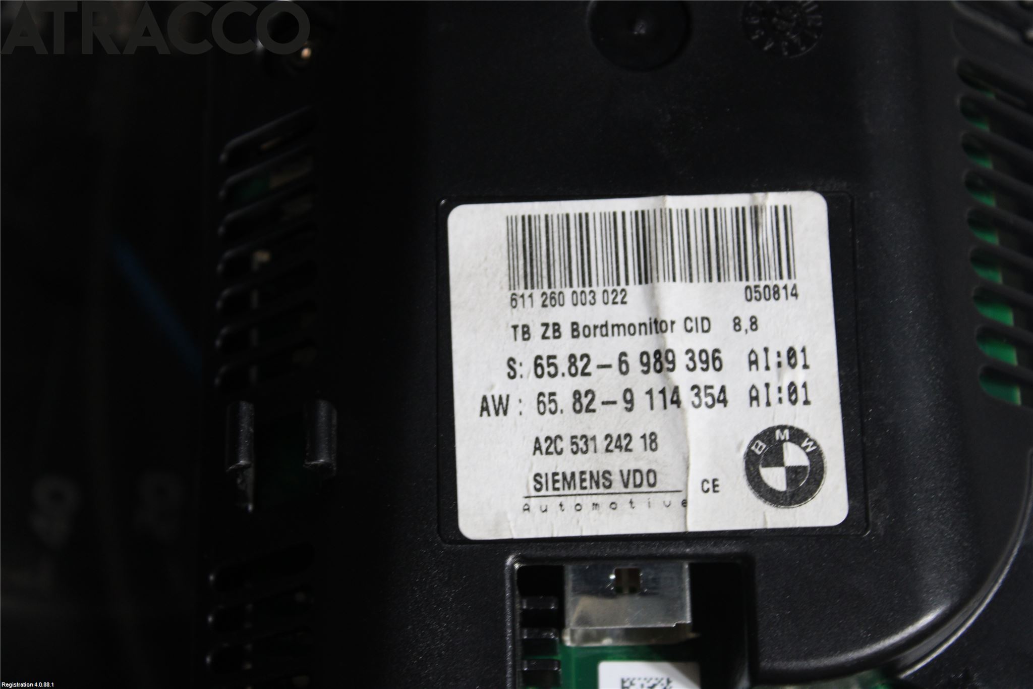 BMW 5 E60/61 Sed/Tou 02-10 Instr Speedometer