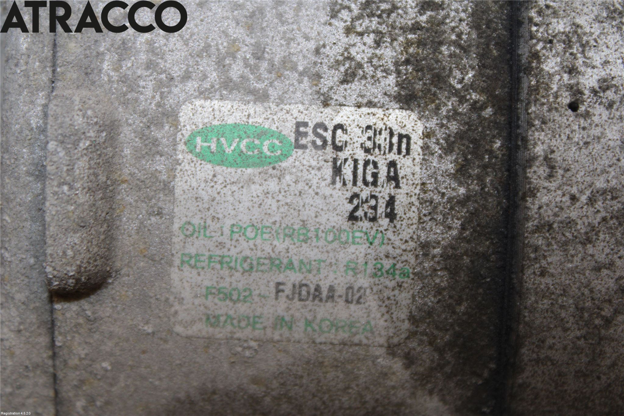 Kia SOUL 09- Varme Ac Kompressor