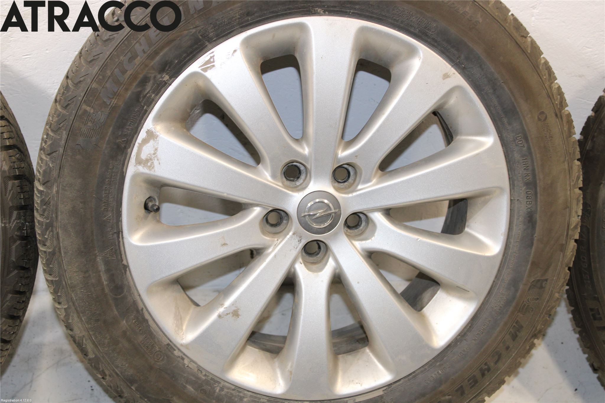 Opel MOKKA 13-20 Dekk Vinter På Alu Felg 4Stk