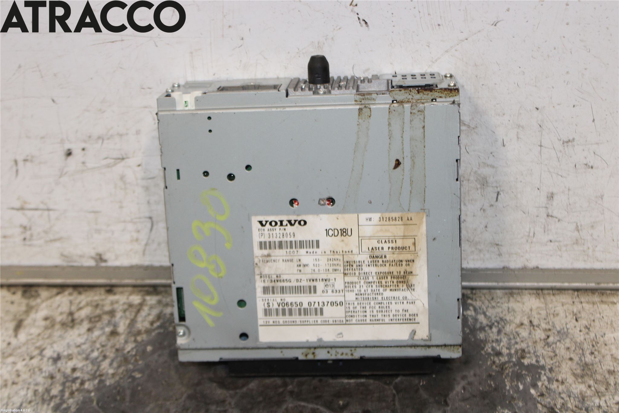 Volvo V50 08-12 Stereo Radio Med Cd