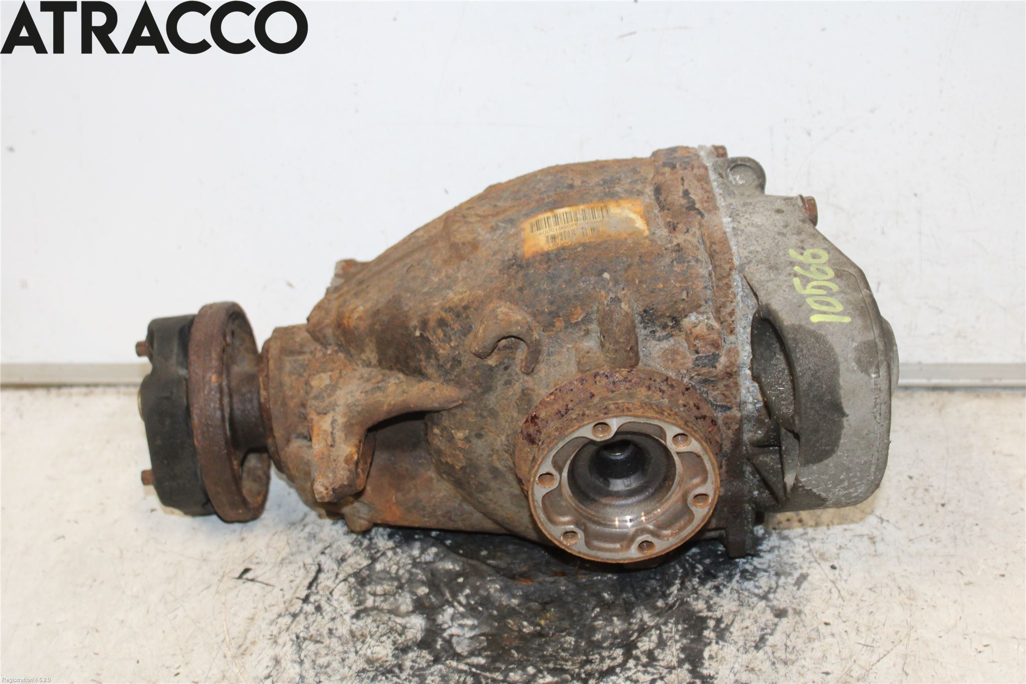 BMW 3 E90/91 SED/TOU 05-12 Bakaksel Kardang Bak -Diff