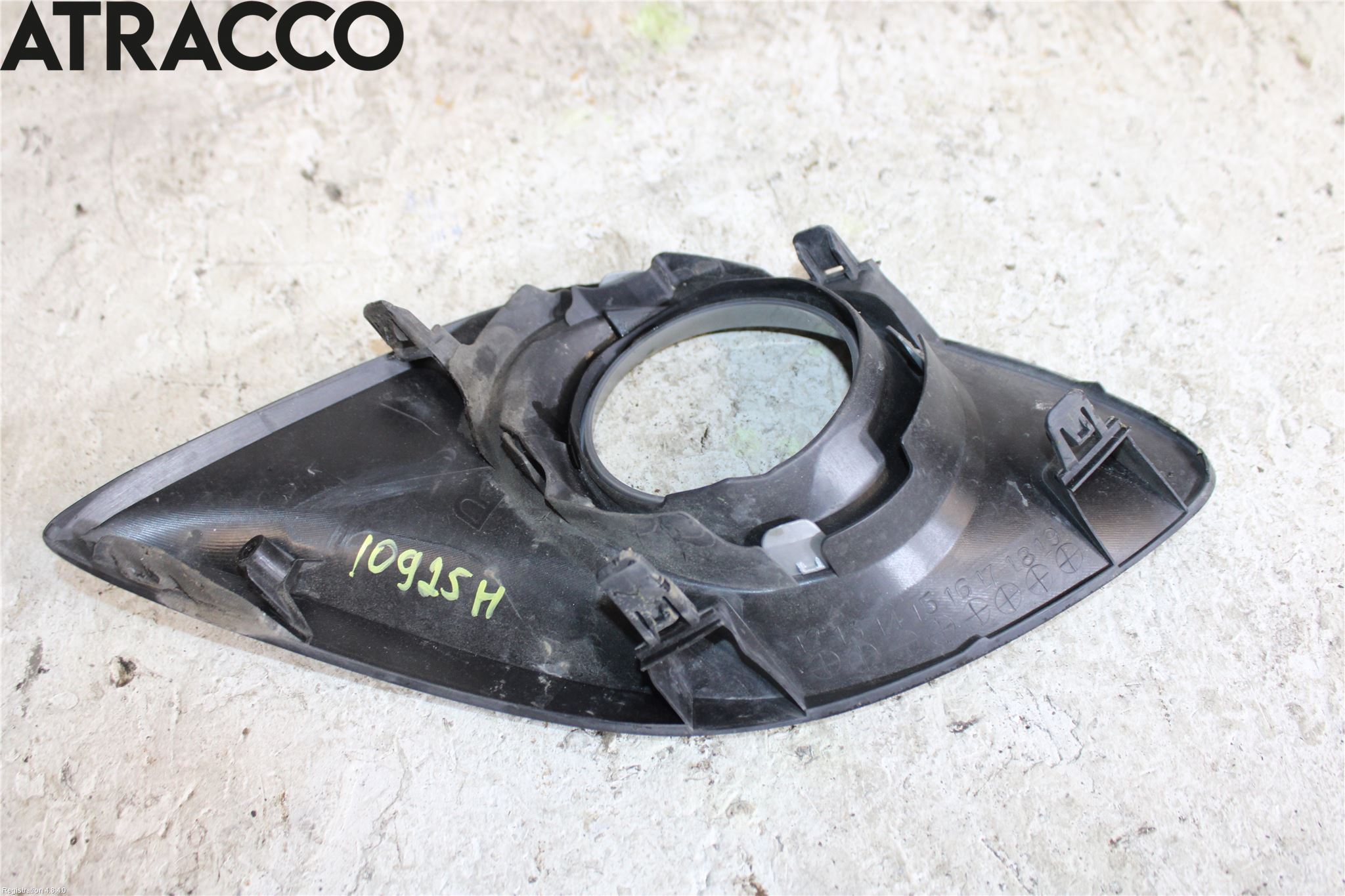 Mazda 2 (DE) 08-15 Frontlykt Kurve-Tåkelys Ramme