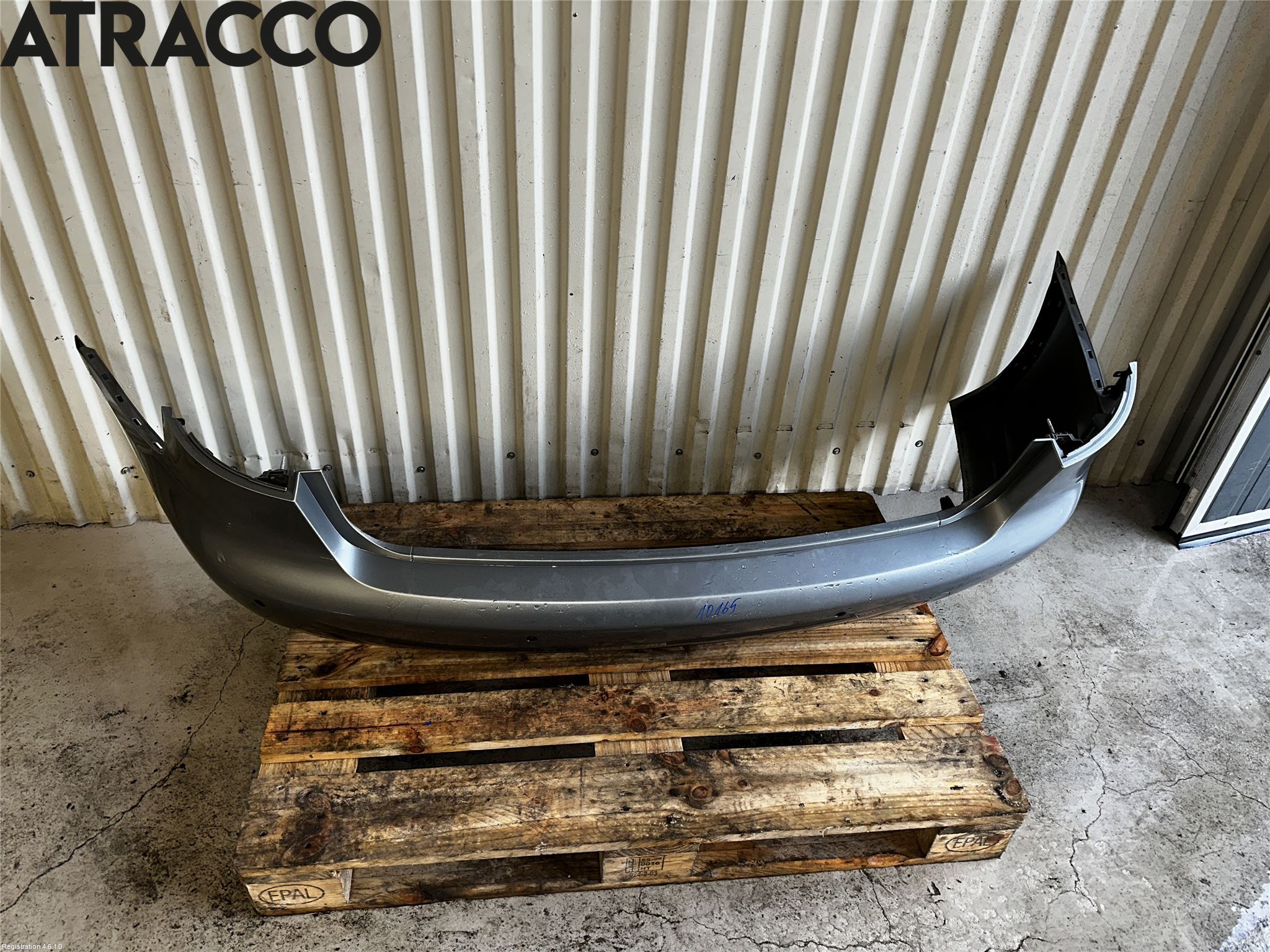 Audi A4/S4 08-11 Støtfanger Bak